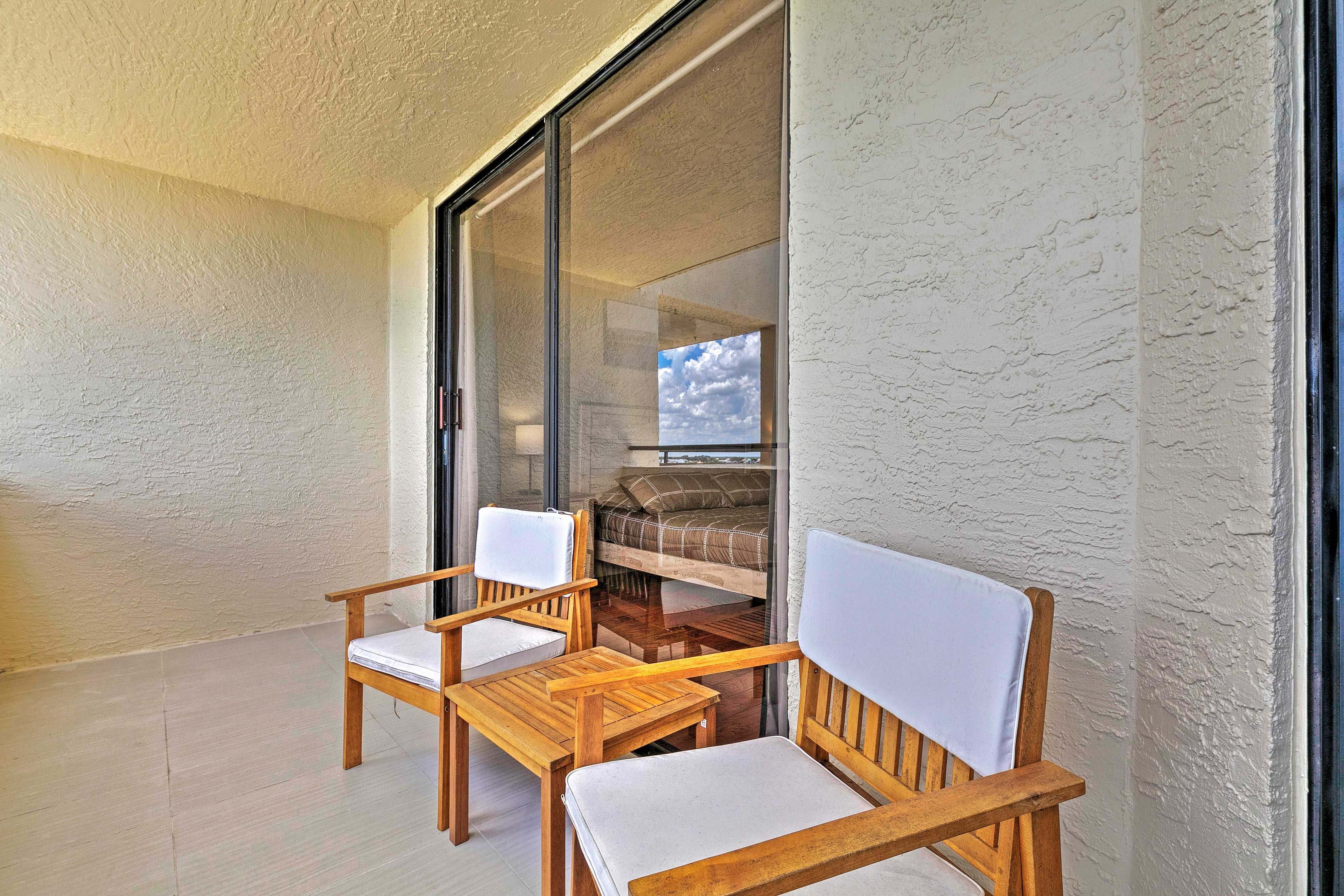Private Balcony | Gulf Views