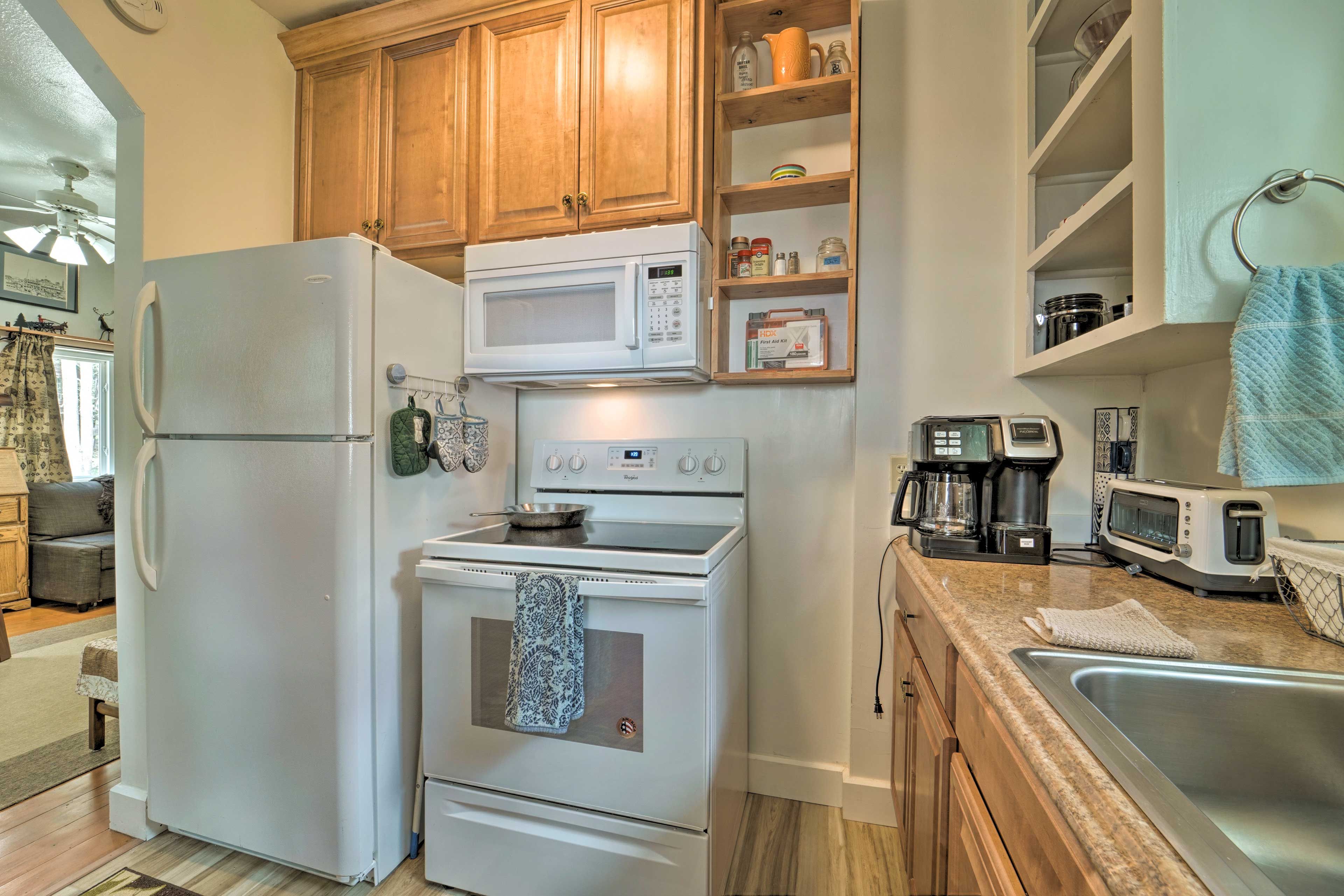 Well Equipped Kitchen
