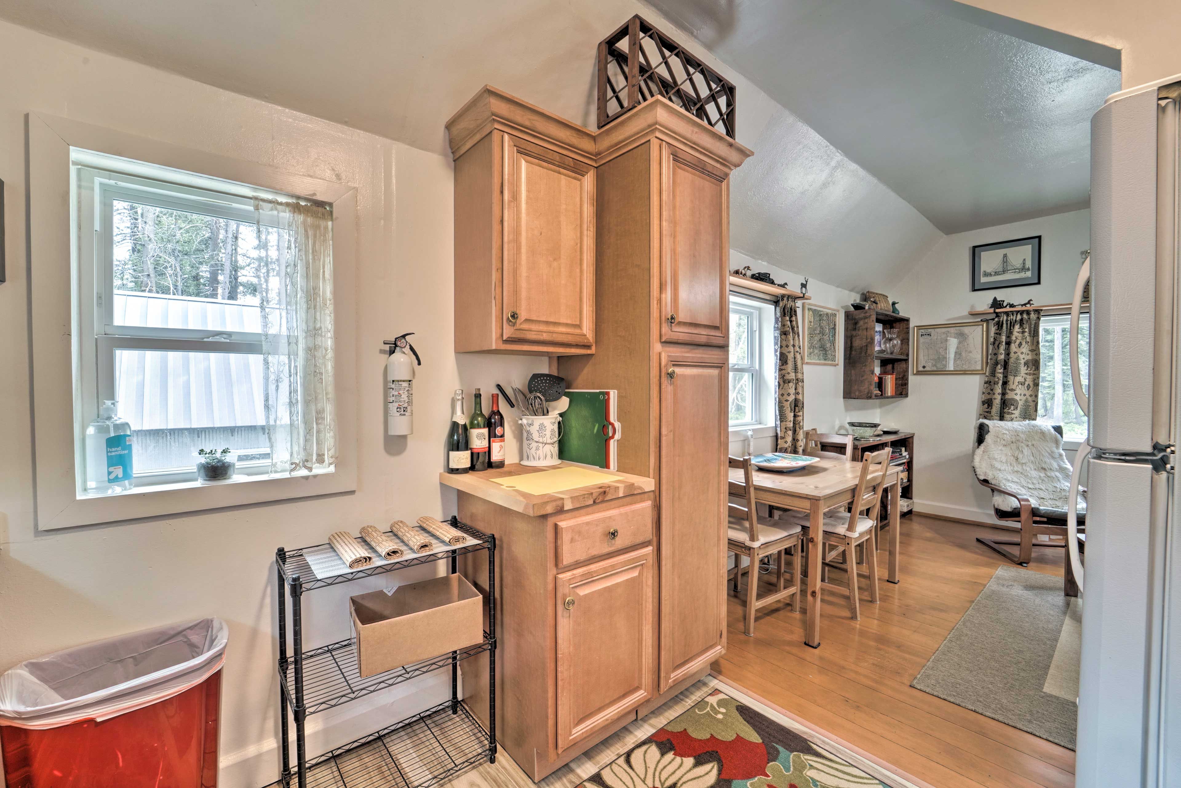 Well Equipped Kitchen