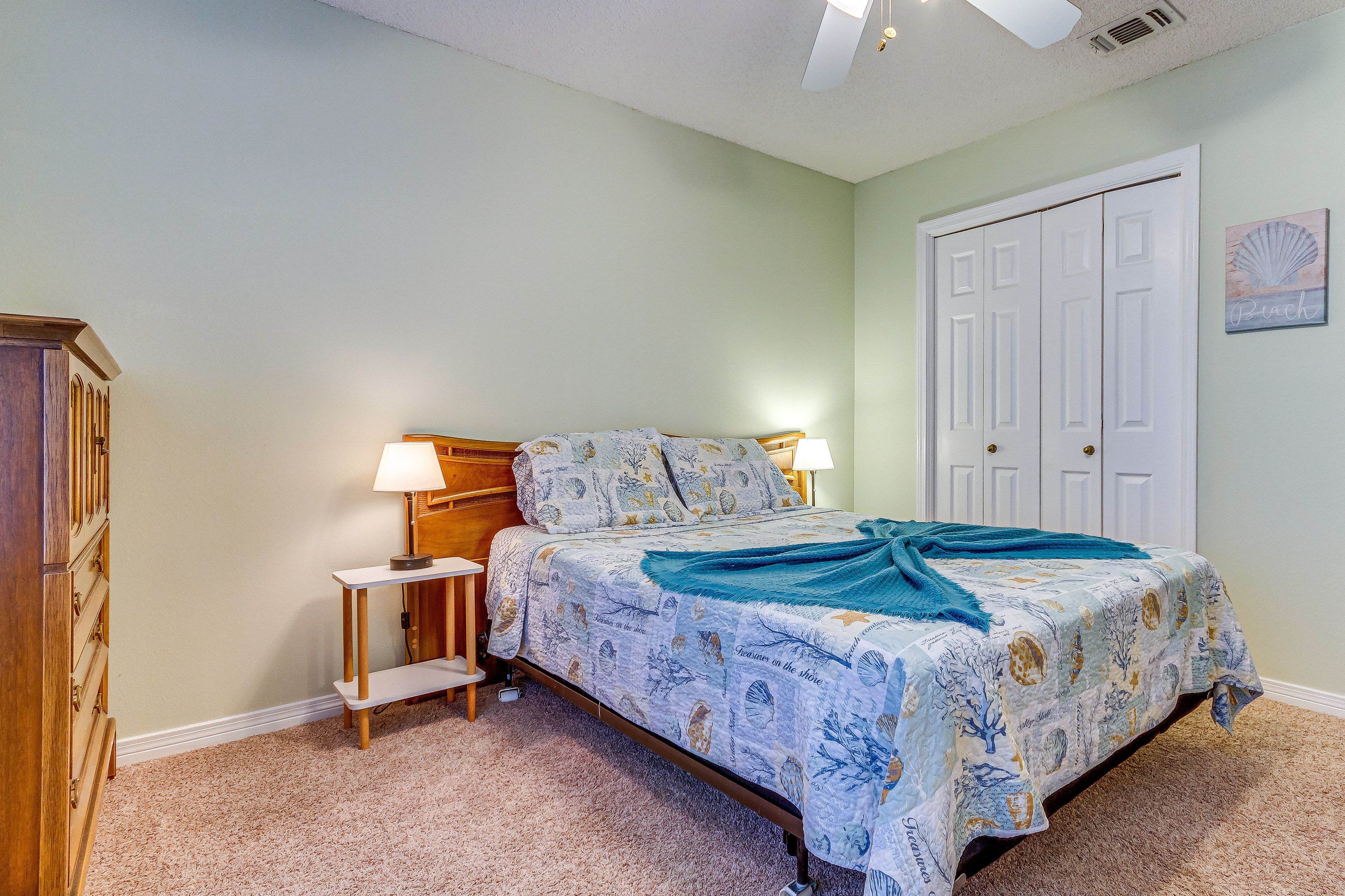 Bedroom 1 | Queen Bed | Linens & Towels Provided