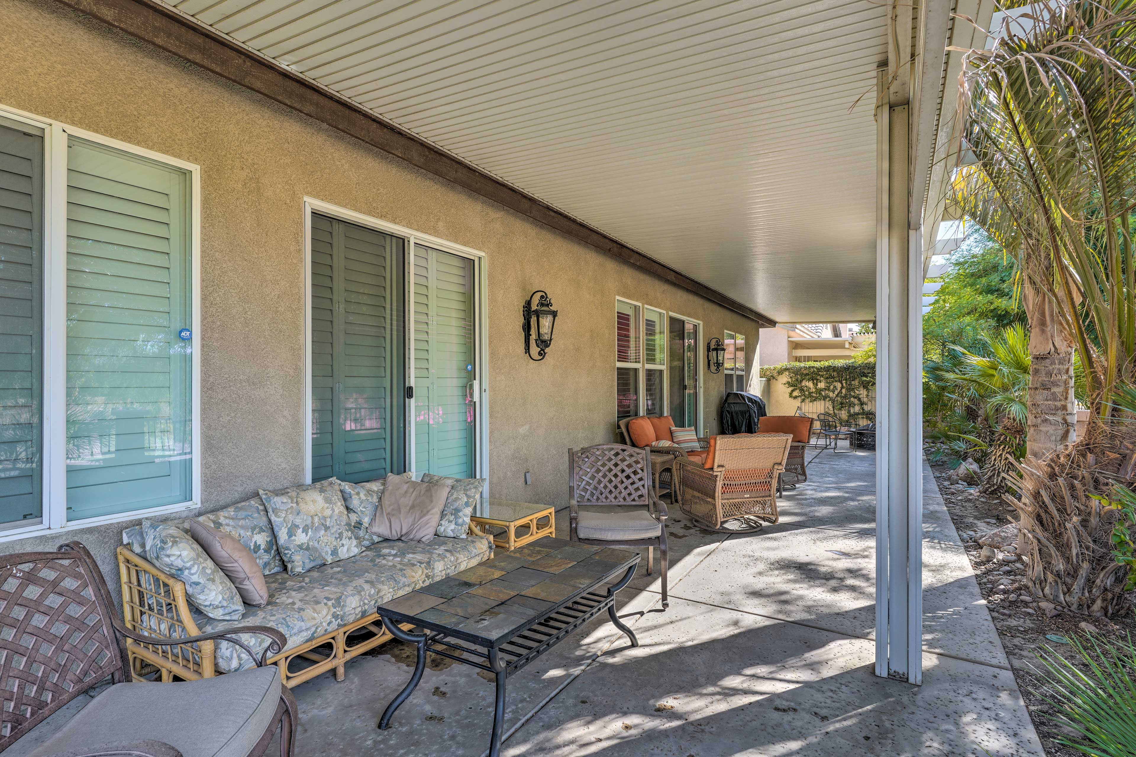 Private Covered Patio