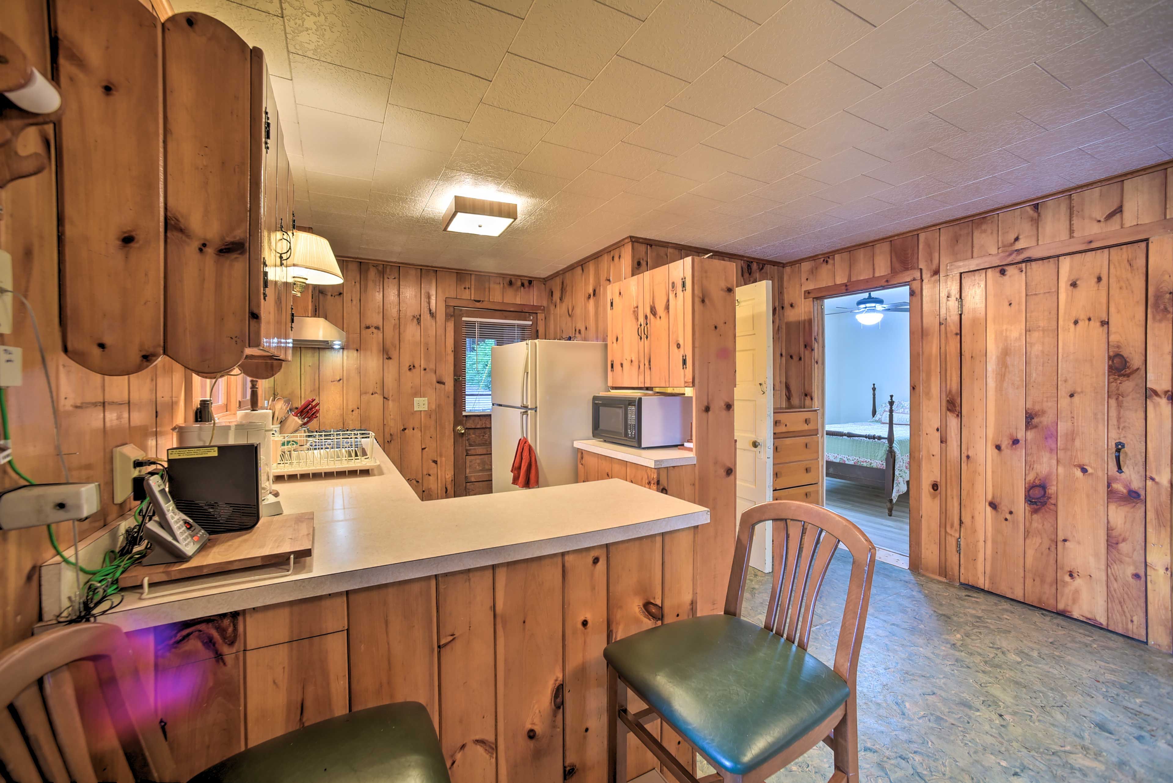 Well-Equipped Kitchen