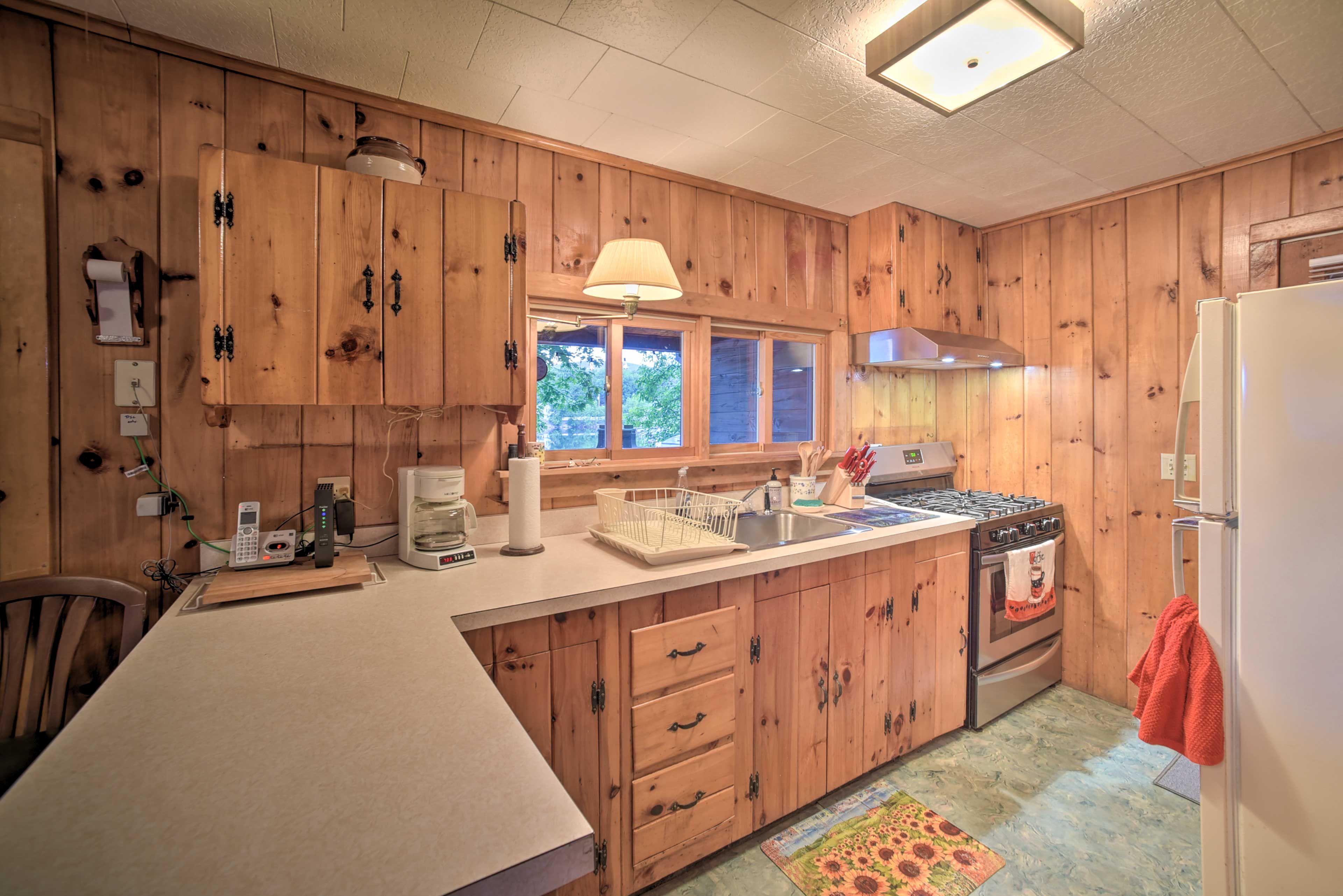 Well-Equipped Kitchen