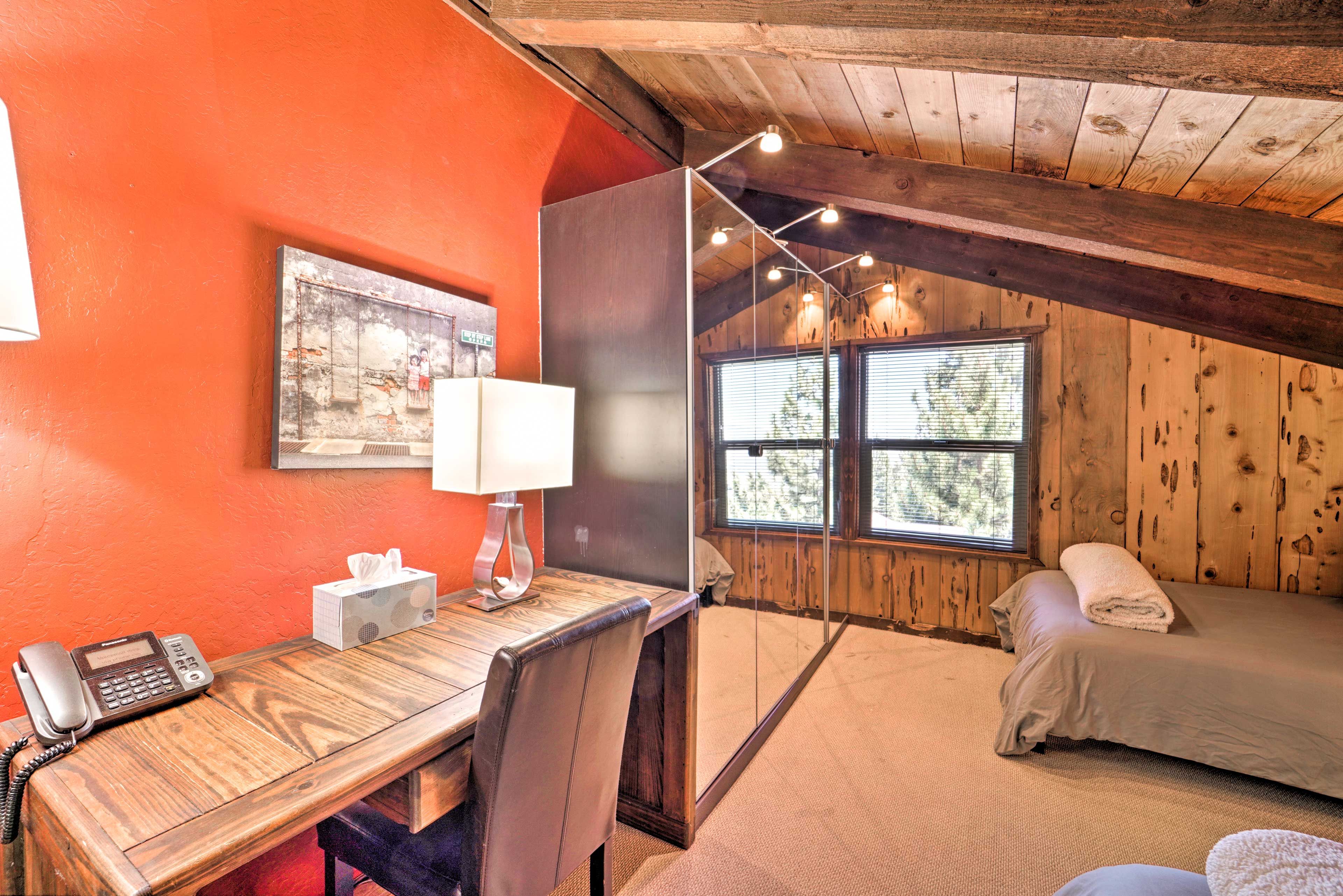Bedroom 3 | Laptop-Friendly Workspace