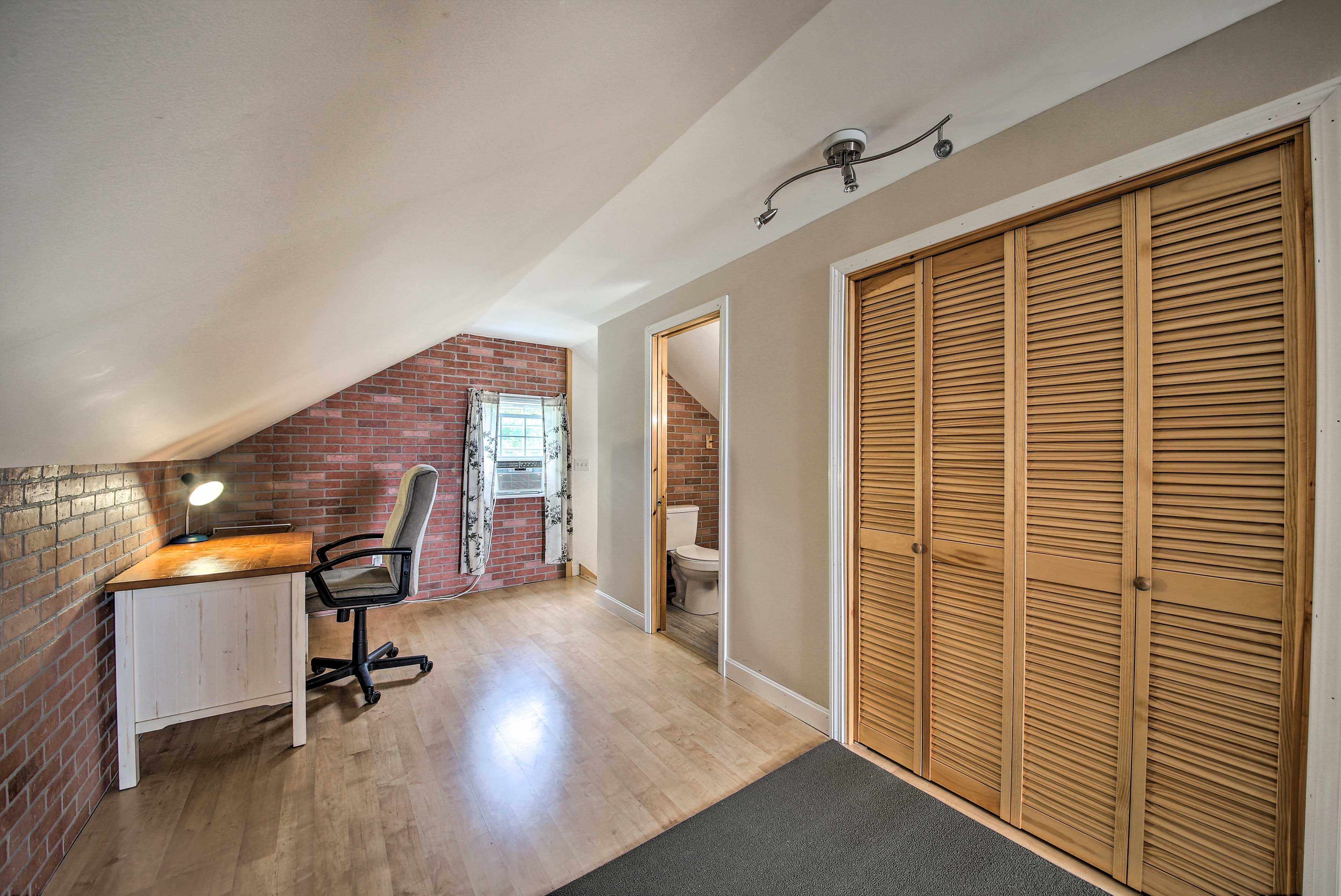Bedroom 1 | Laptop-Friendly Workspace
