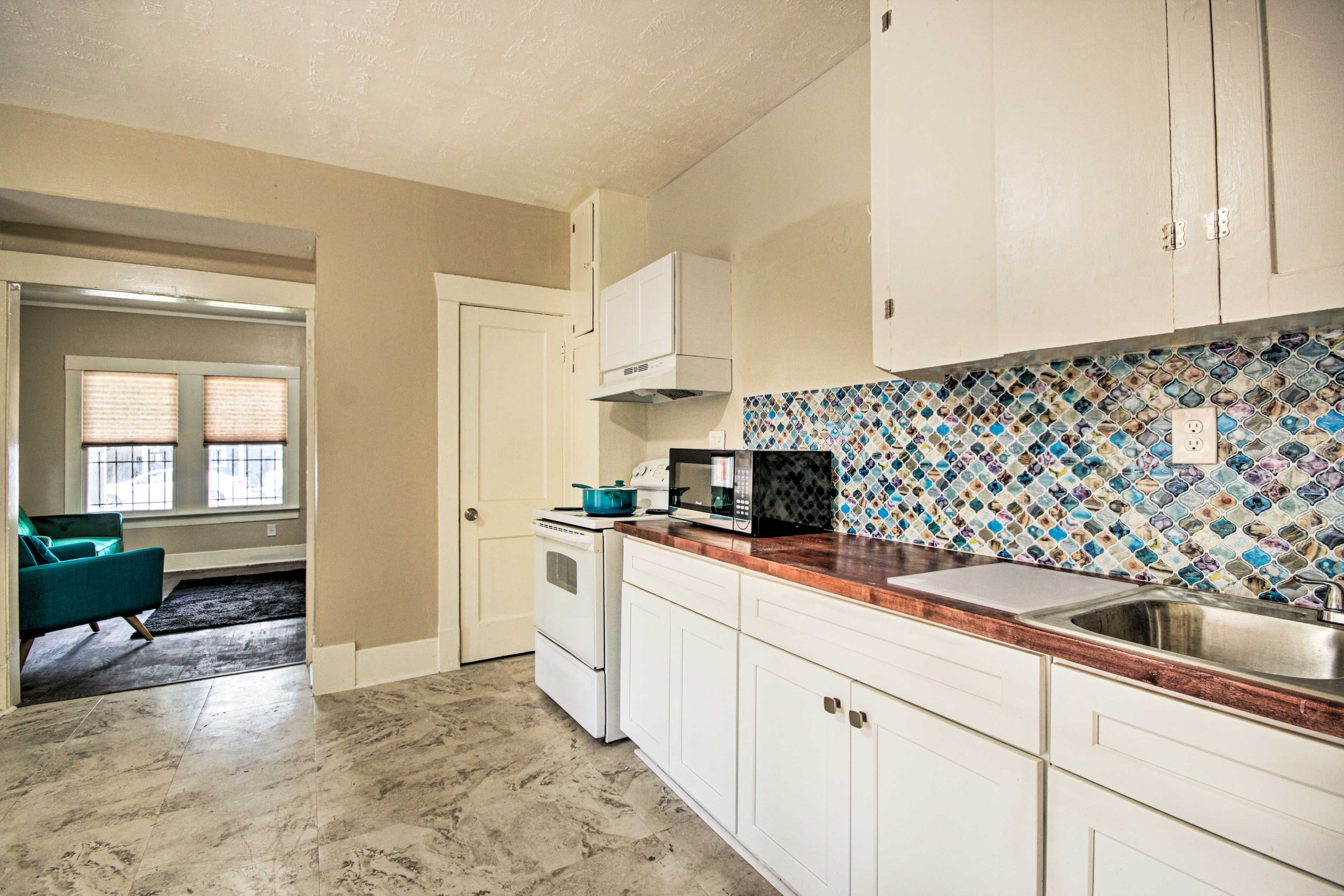 Well-Equipped Kitchen