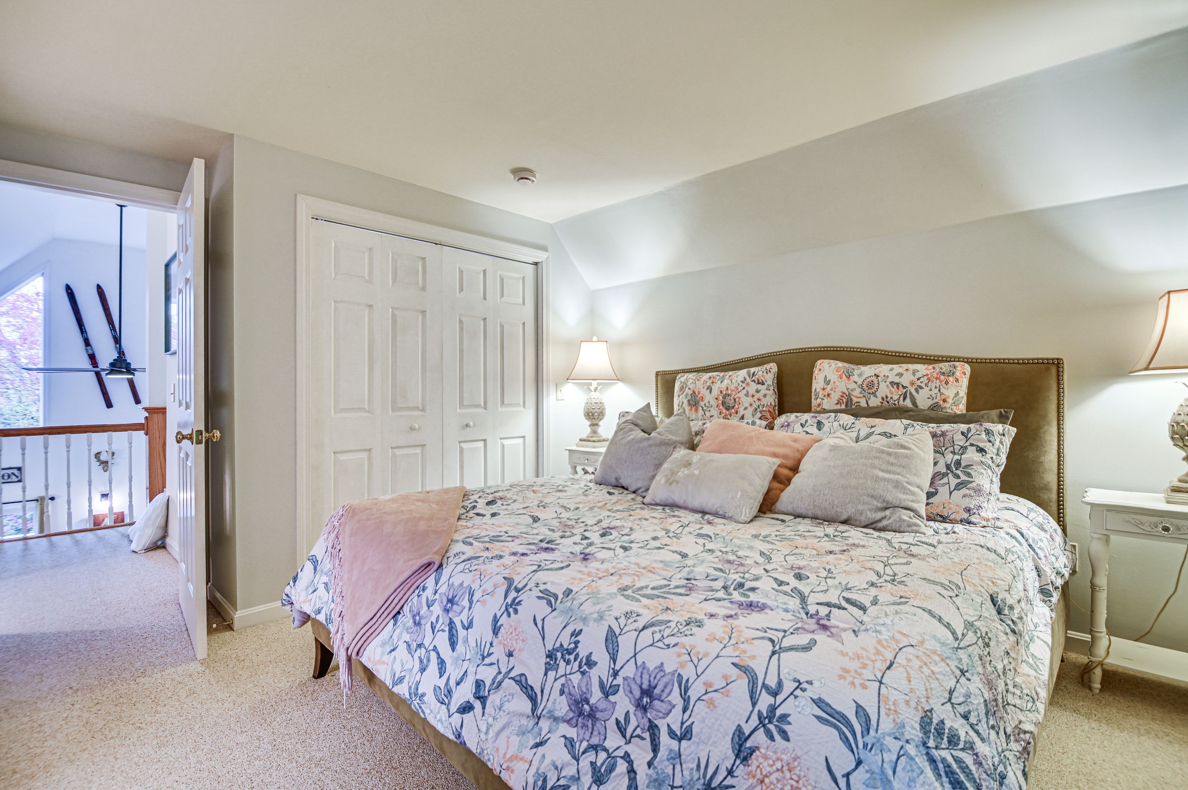 Bedroom 1 | King Bed | Upper Level | Linens Provided