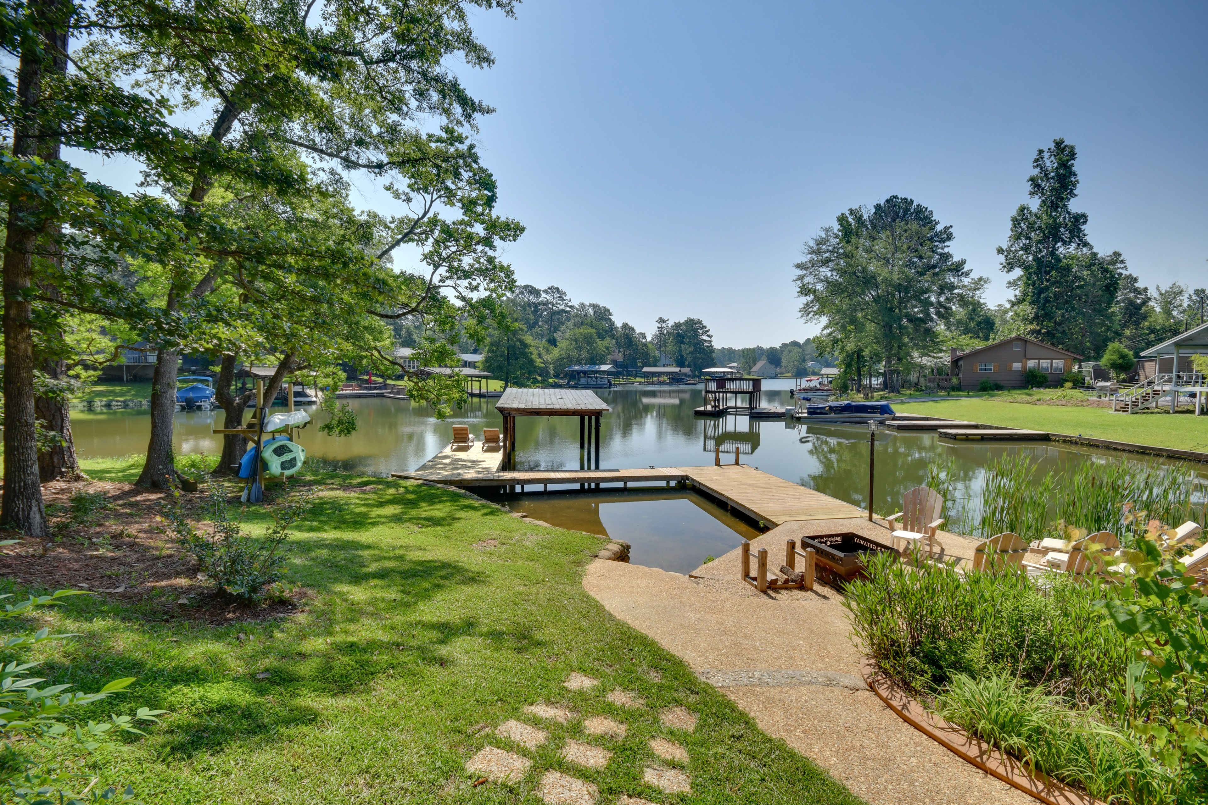 Exterior | Fire Pit | Dock | Lake Martin