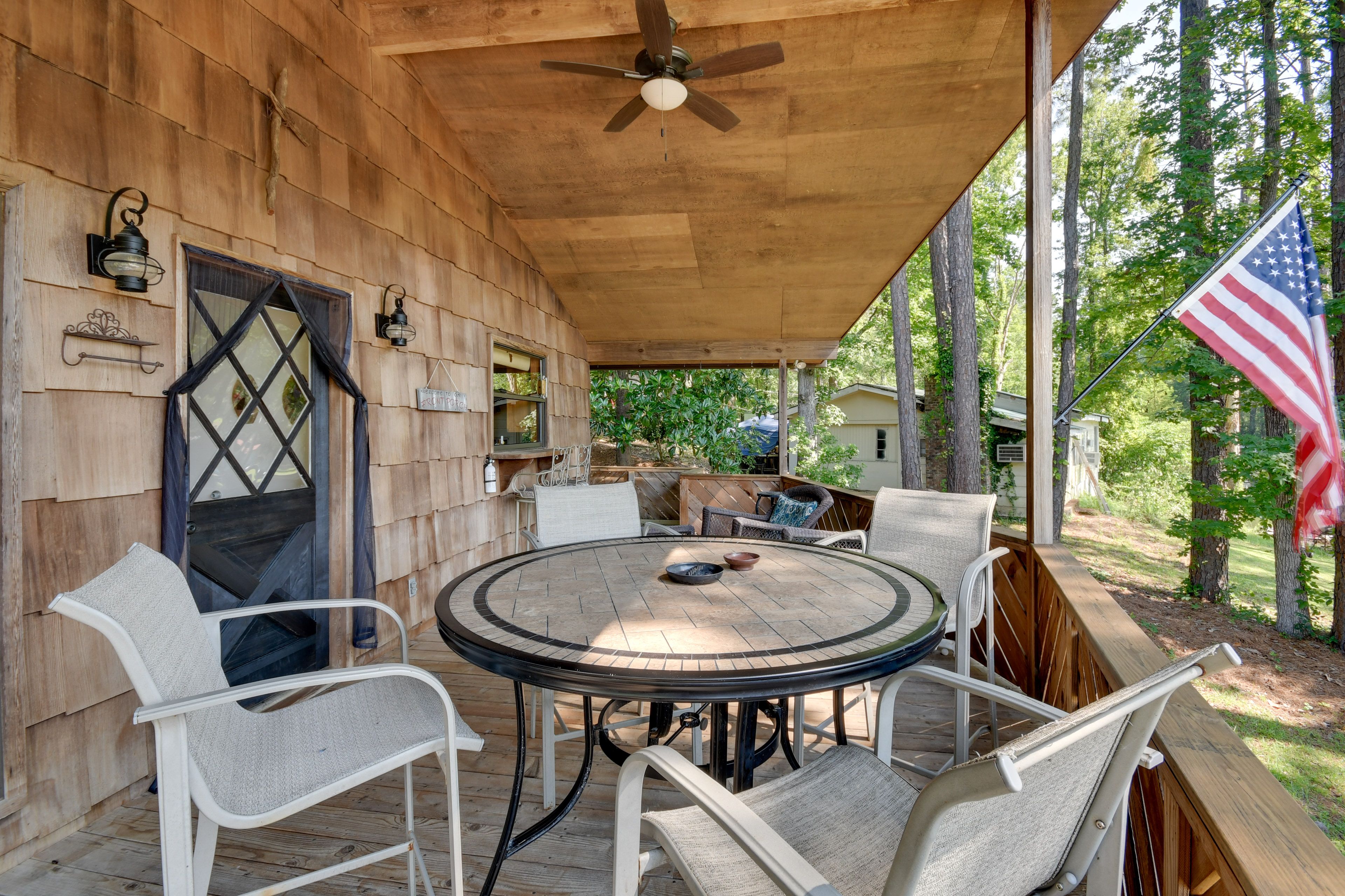Deck | Lake Martin Views | 2,200 Sq Ft