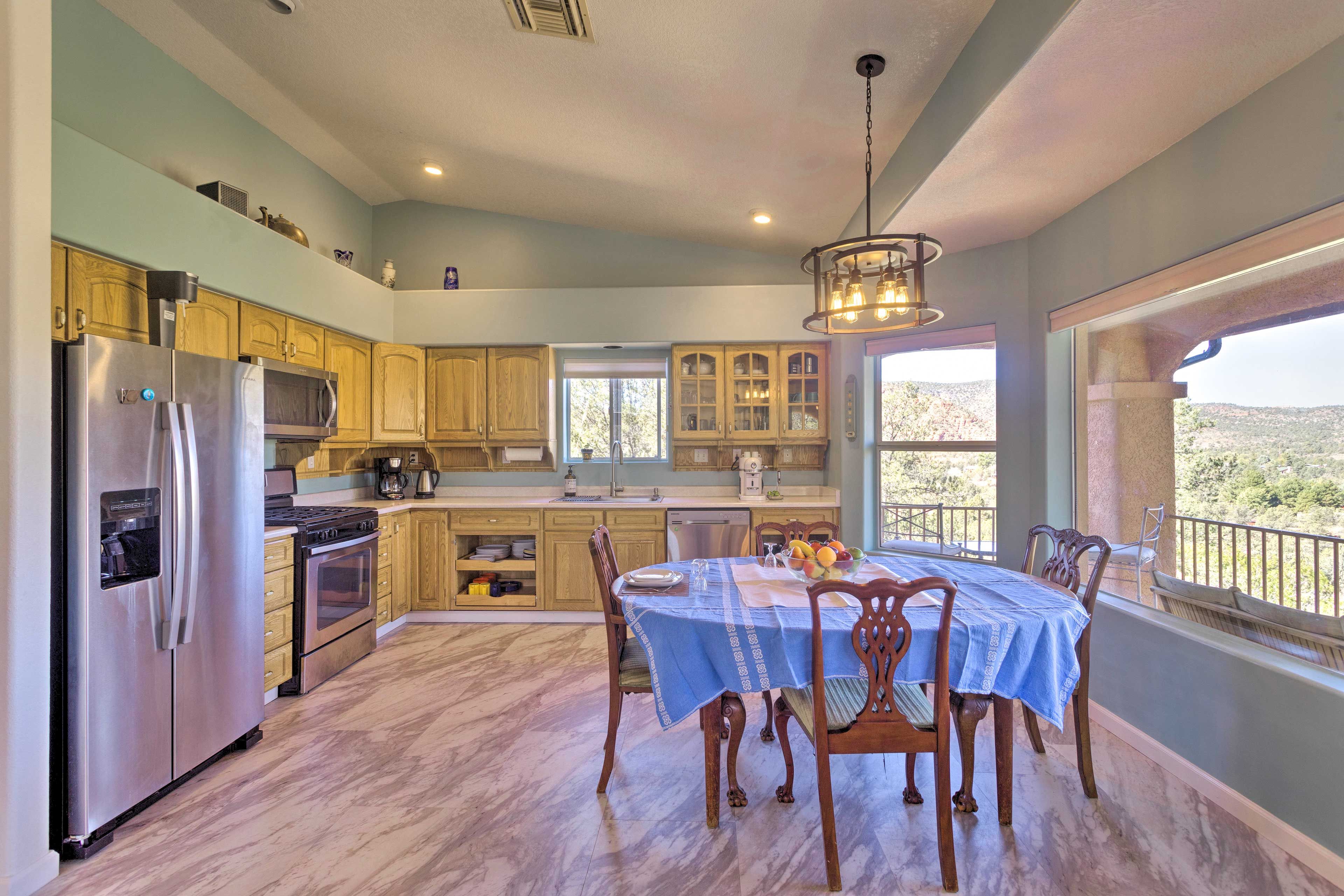 Kitchen | Fully Equipped | Cooking Basics | Dishware & Flatware