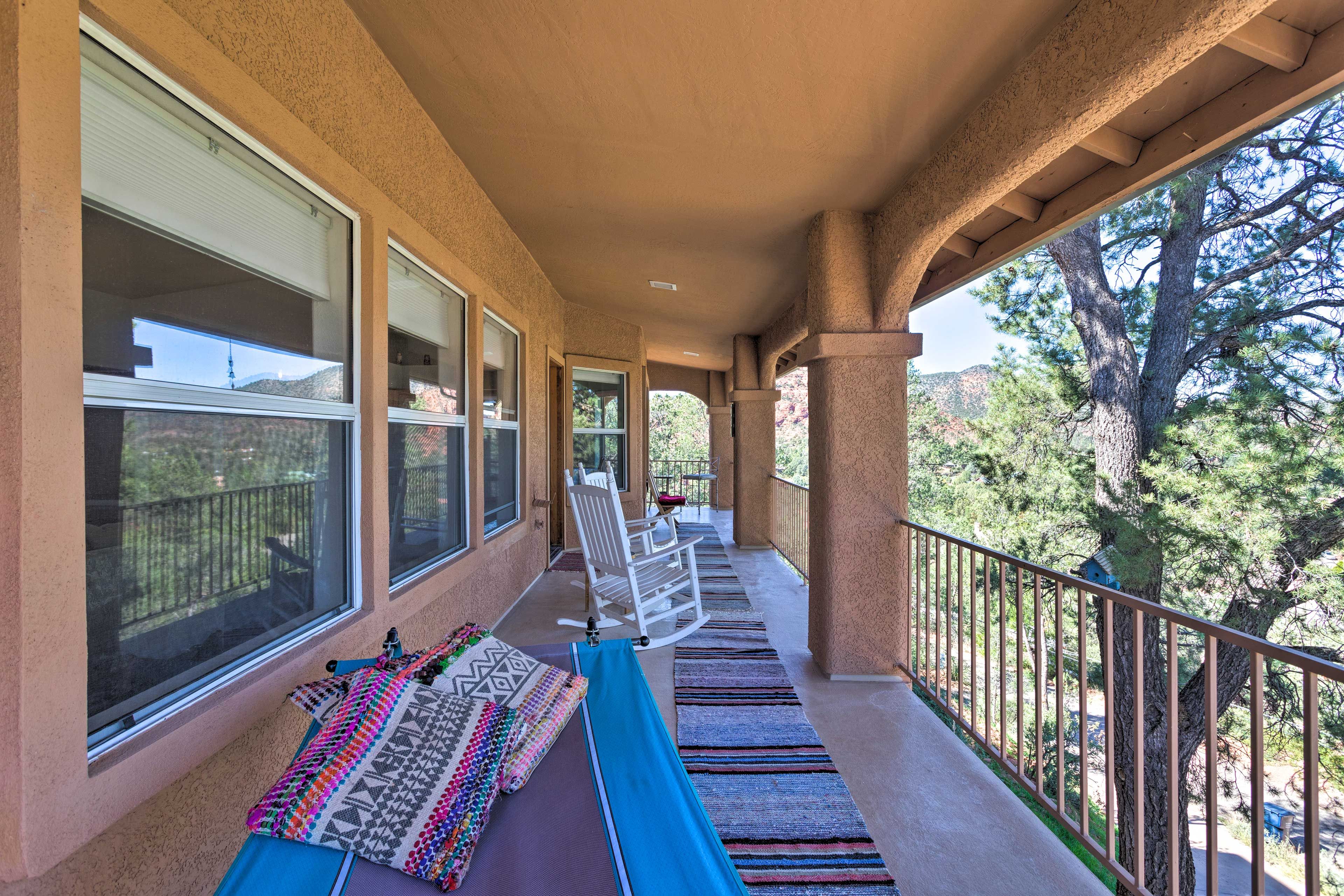Wraparound Balcony