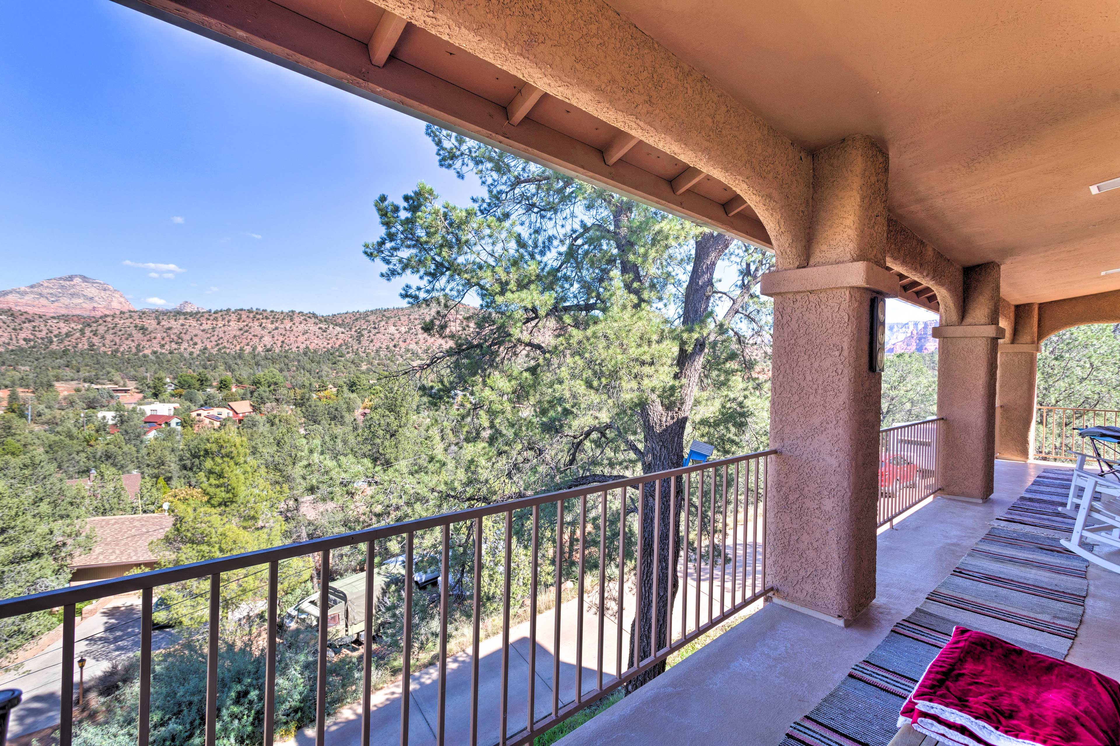 Wraparound Balcony