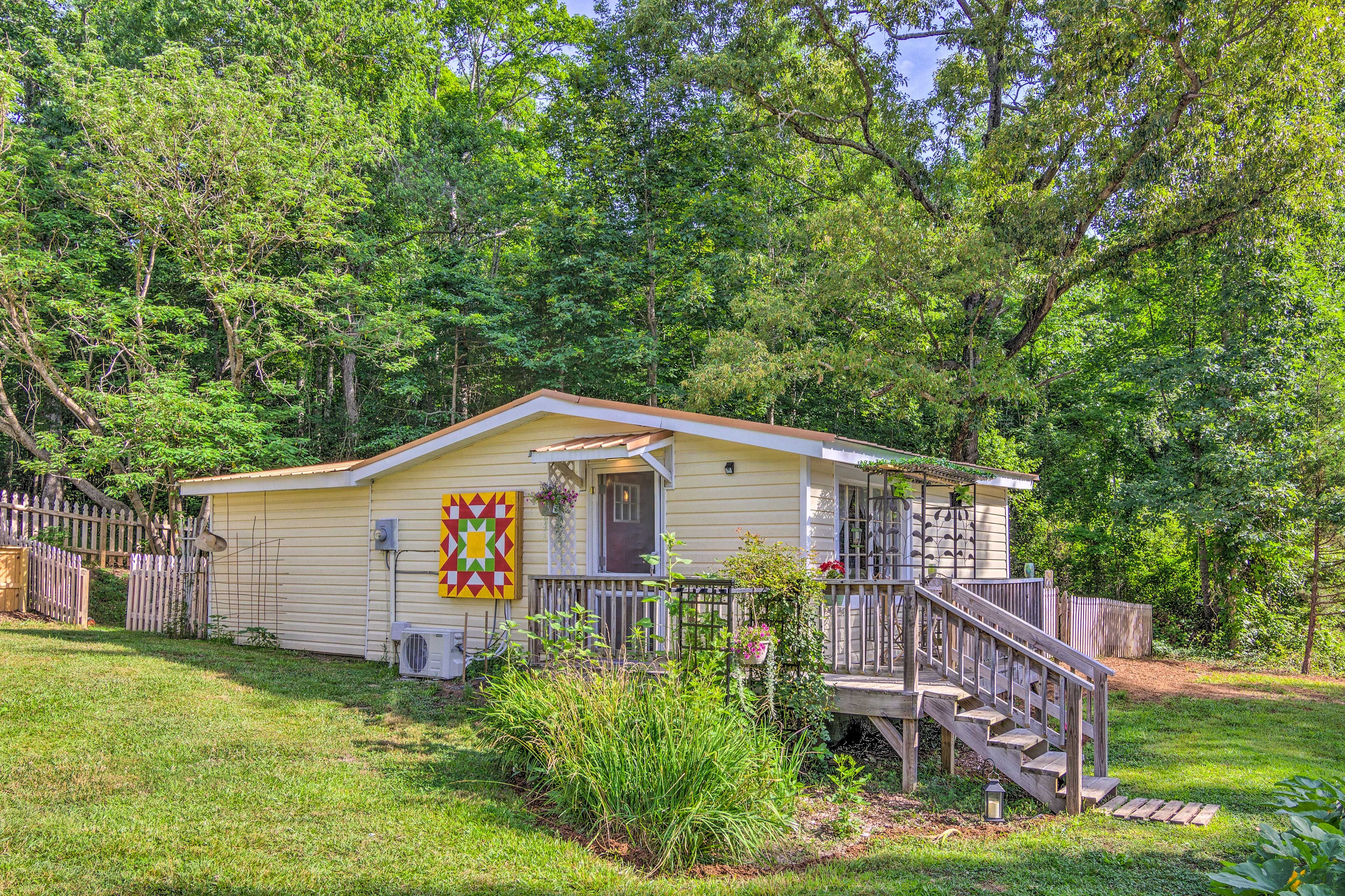 Cottage Exterior | Driveway Parking (2 Vehicles)