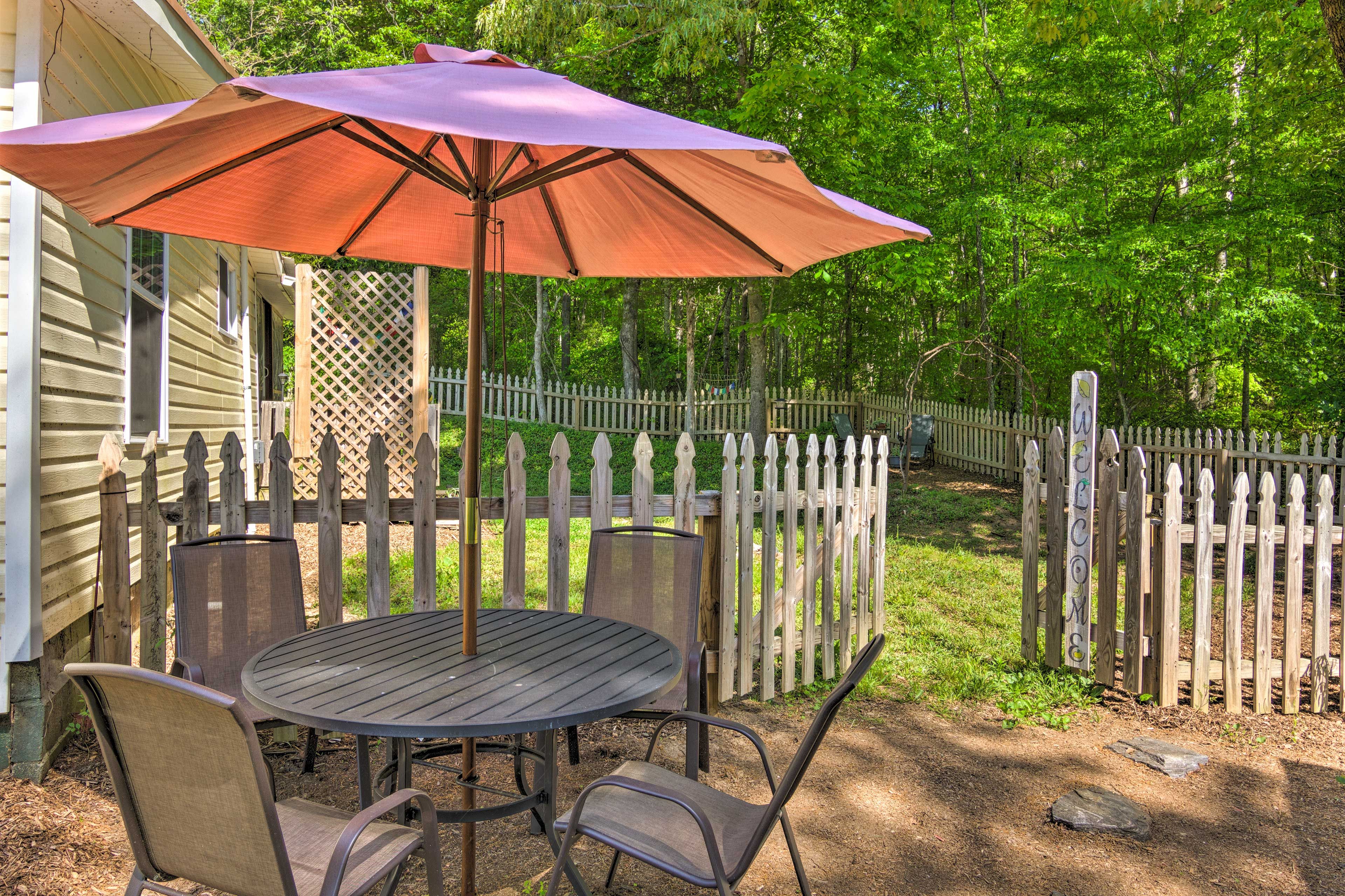 Private Backyard