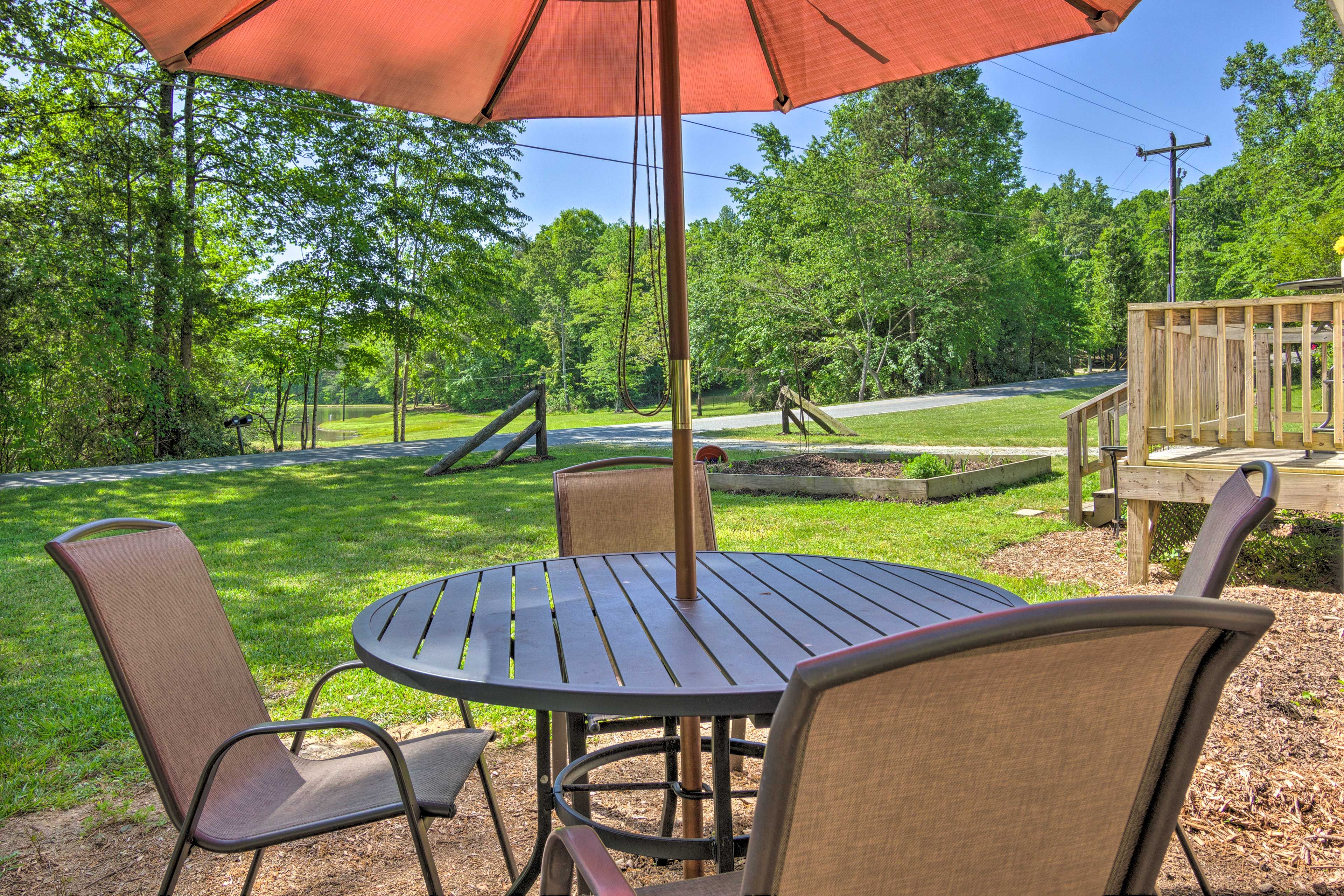 Private Backyard