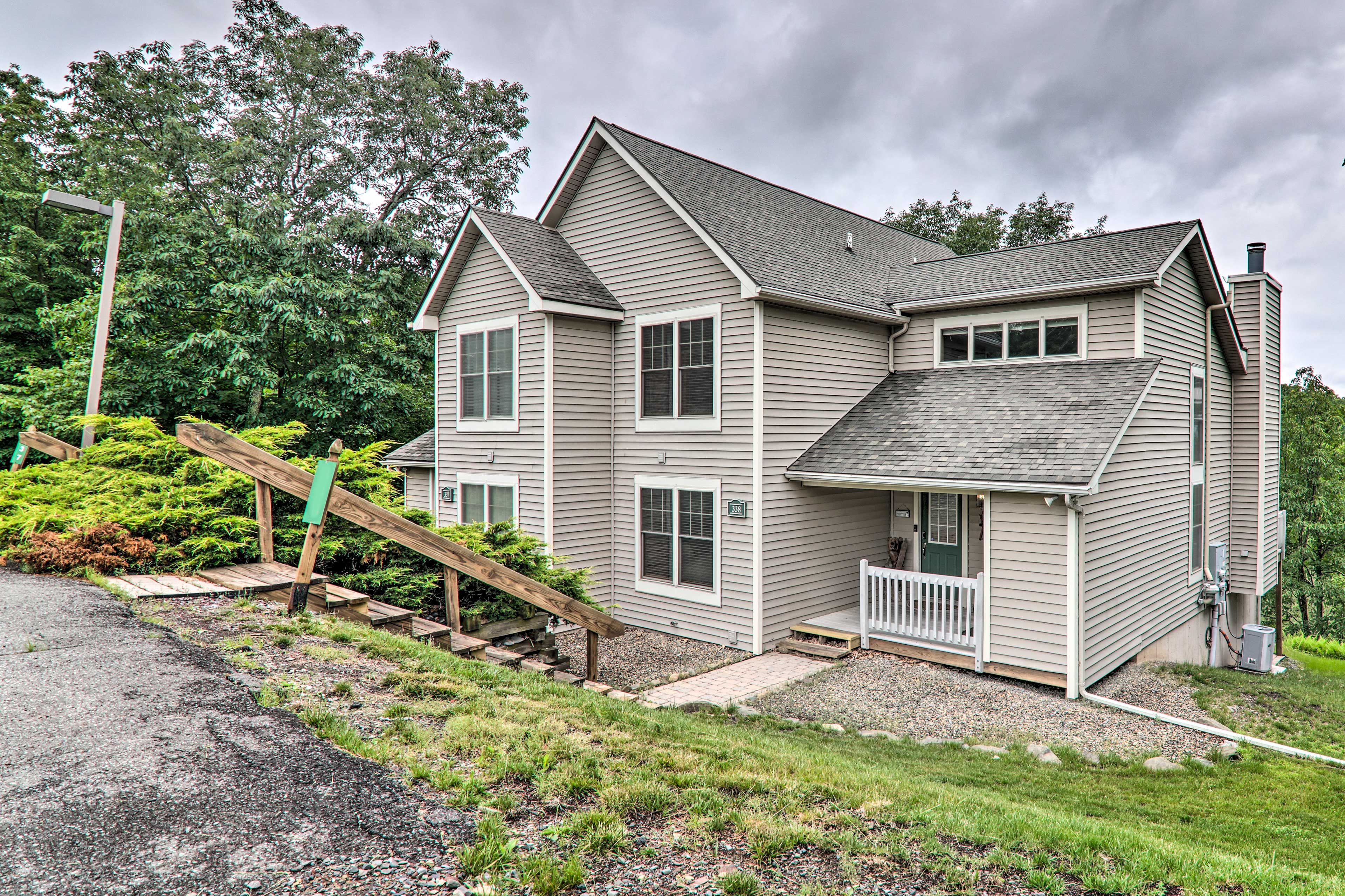 Home Exterior | Covered Parking (2 Vehicles)