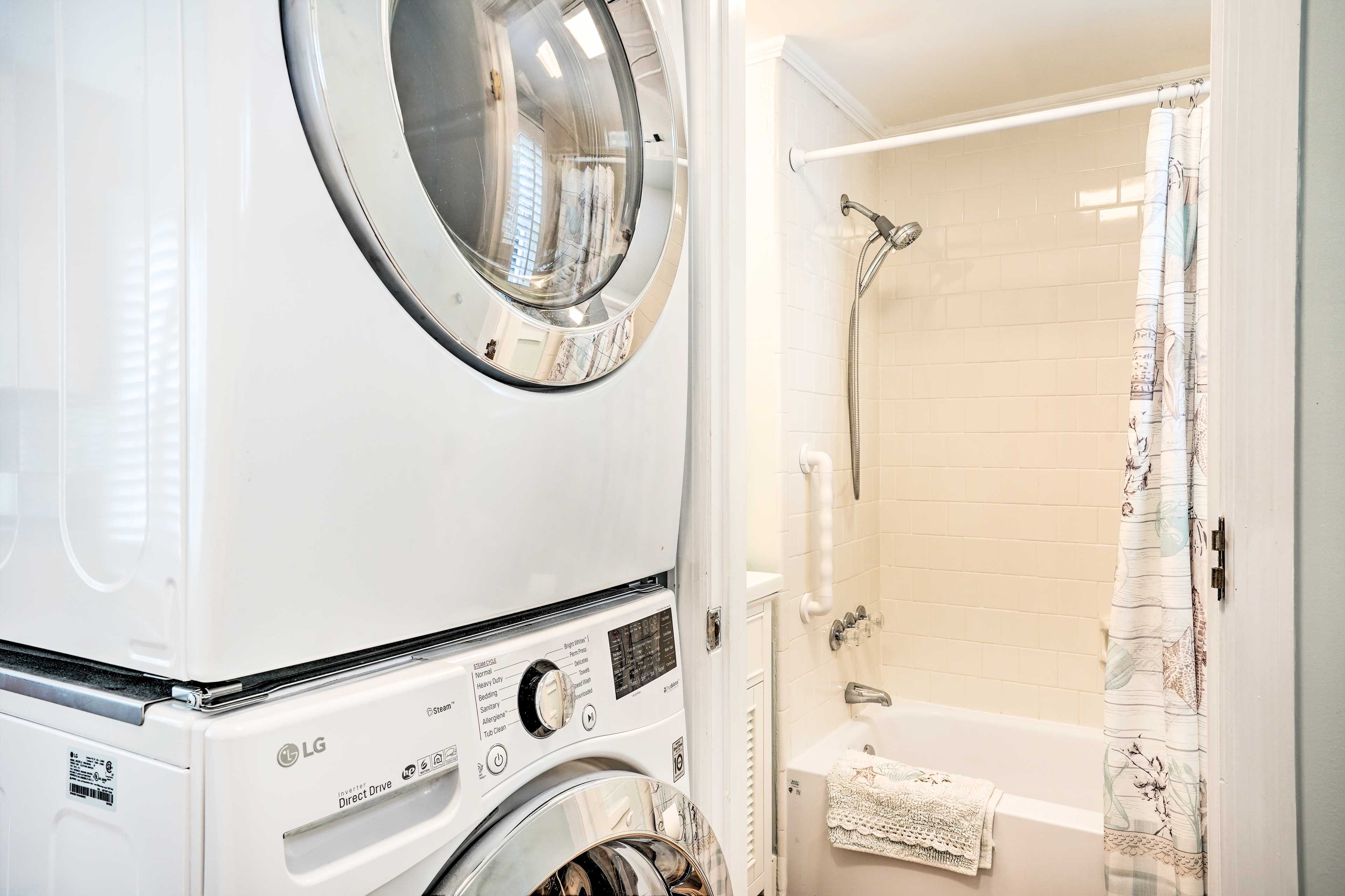 Full Bathroom | In-Unit Laundry