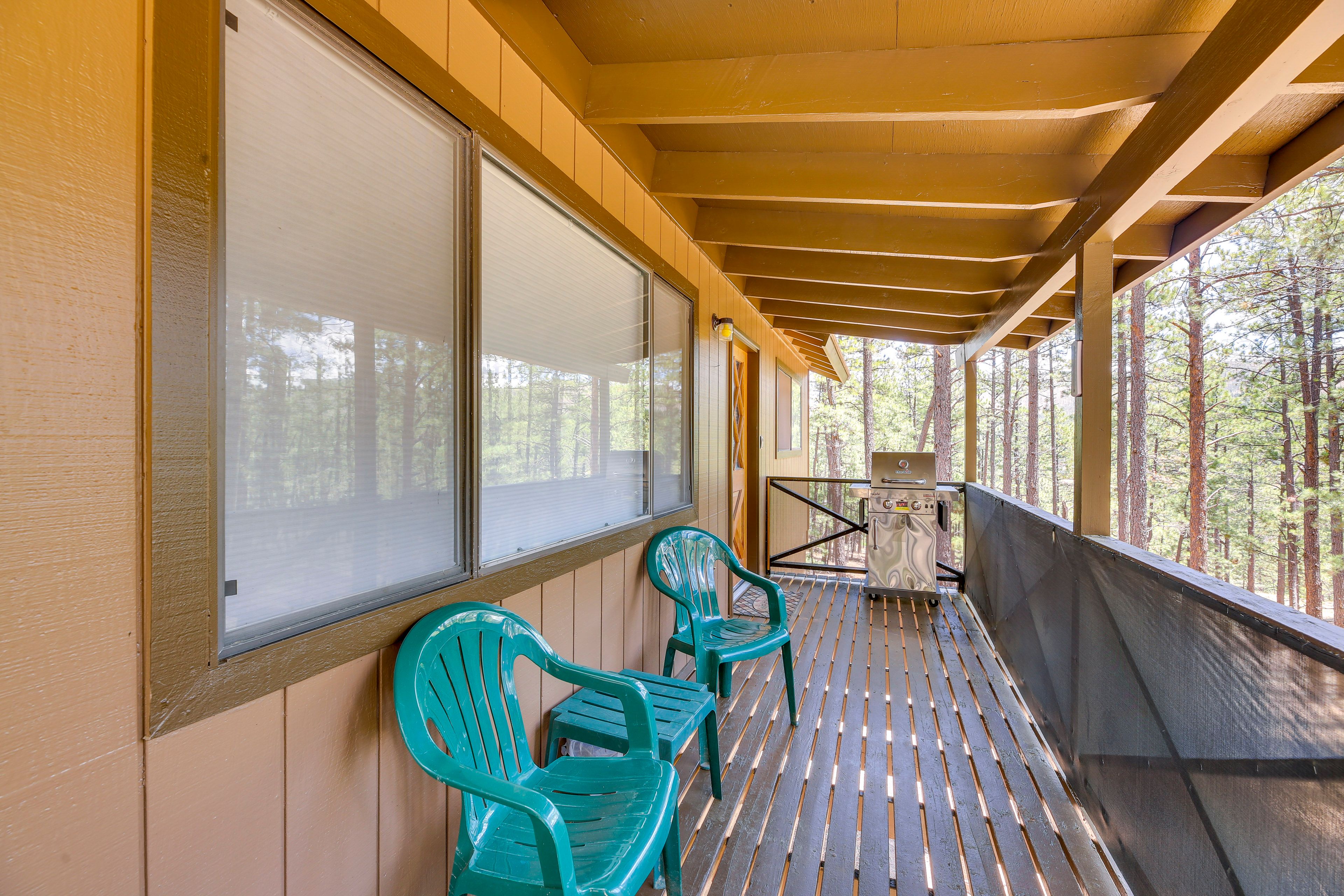 Cabin Exterior | Gas Grill