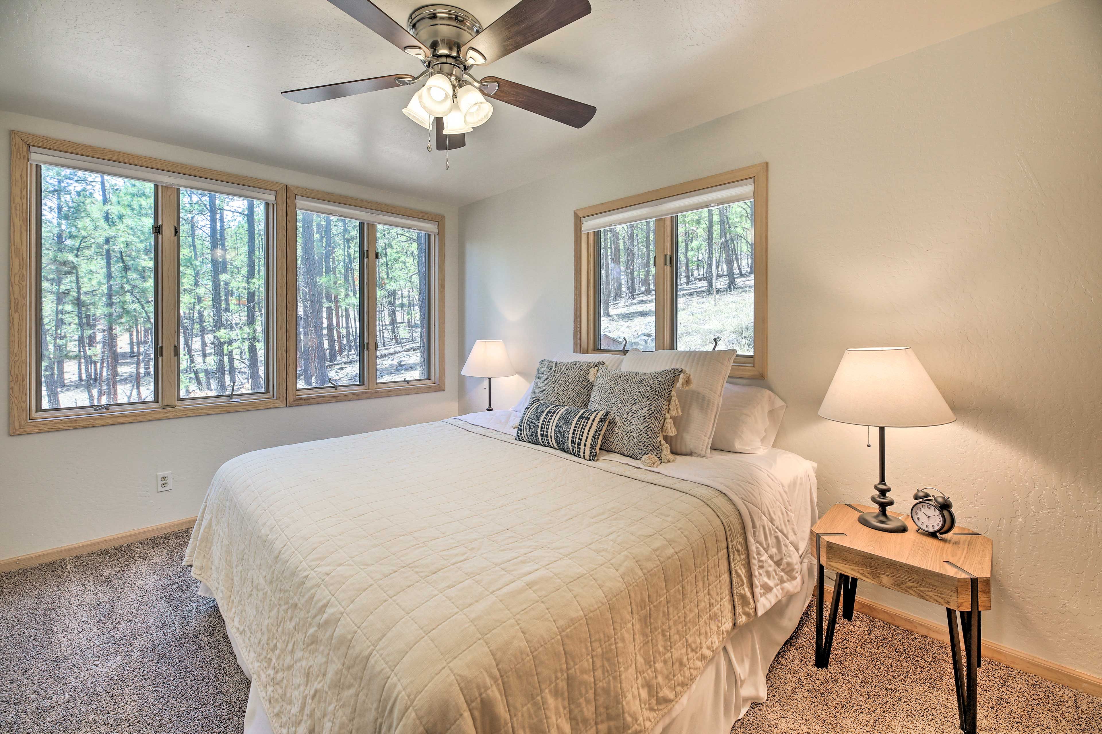 Bedroom 1 | King Bed | Linens Provided