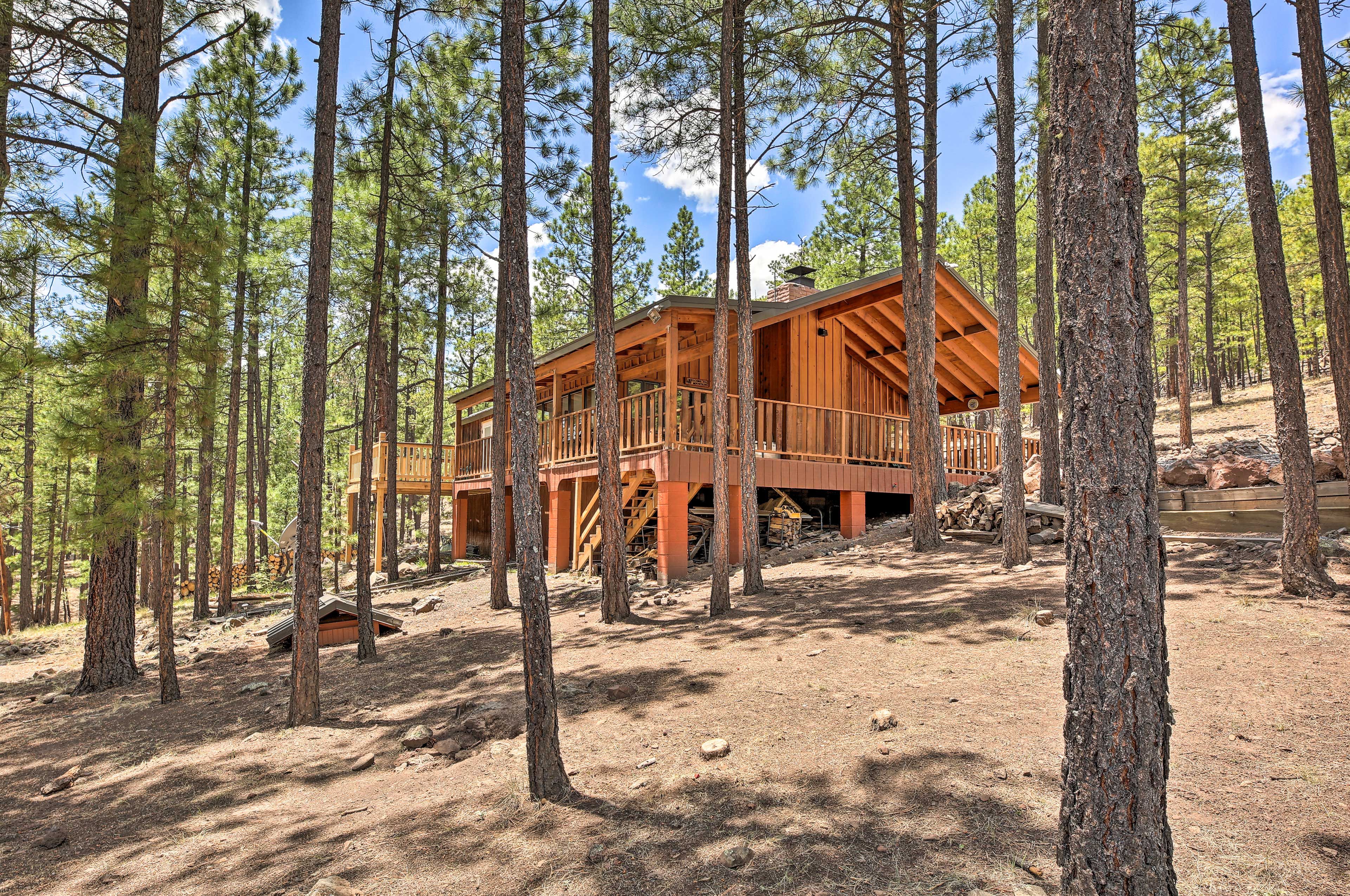 Cabin Exterior | Self Check-In/Out