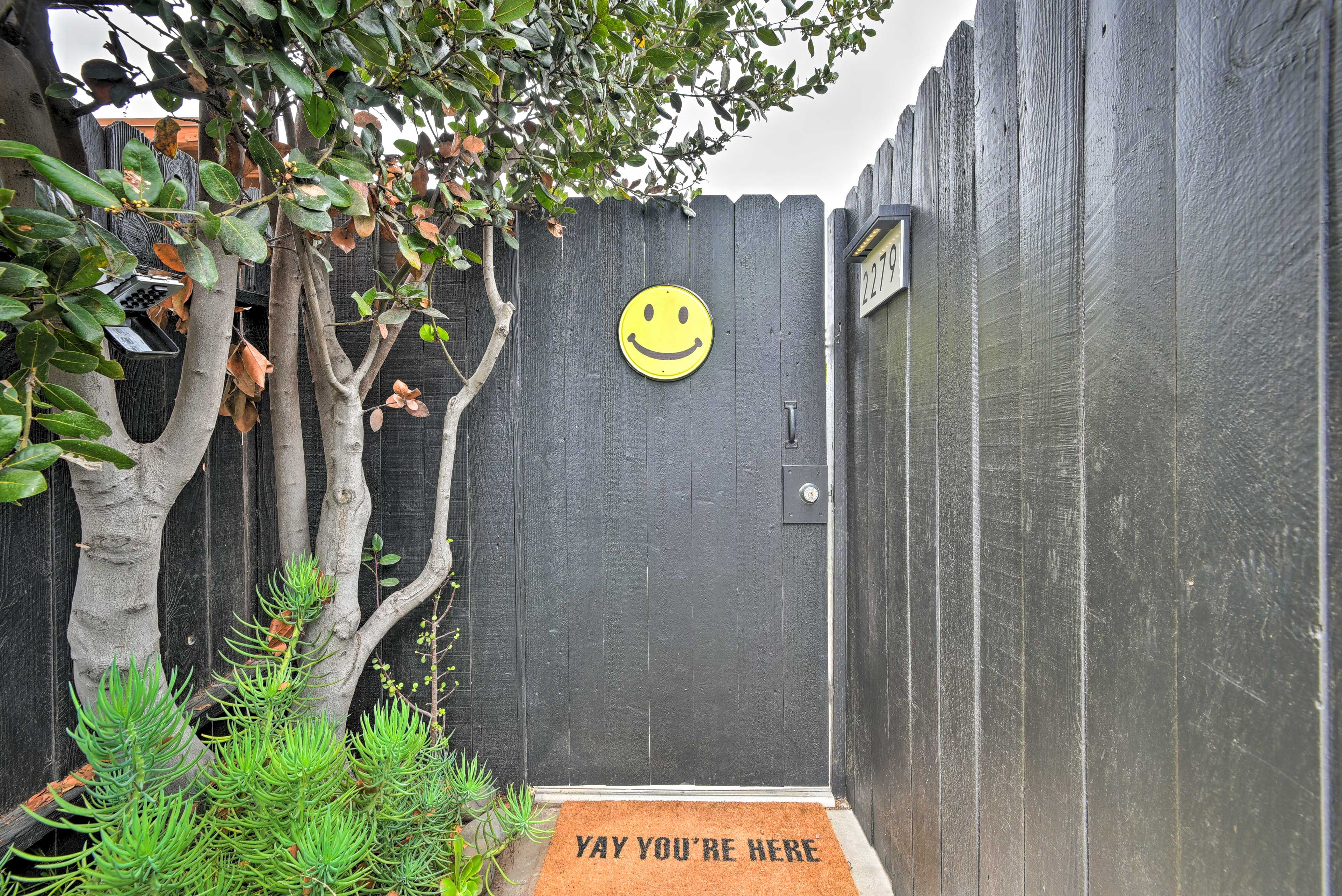 Home Entryway | Street Parking (First-Come, First-Served)