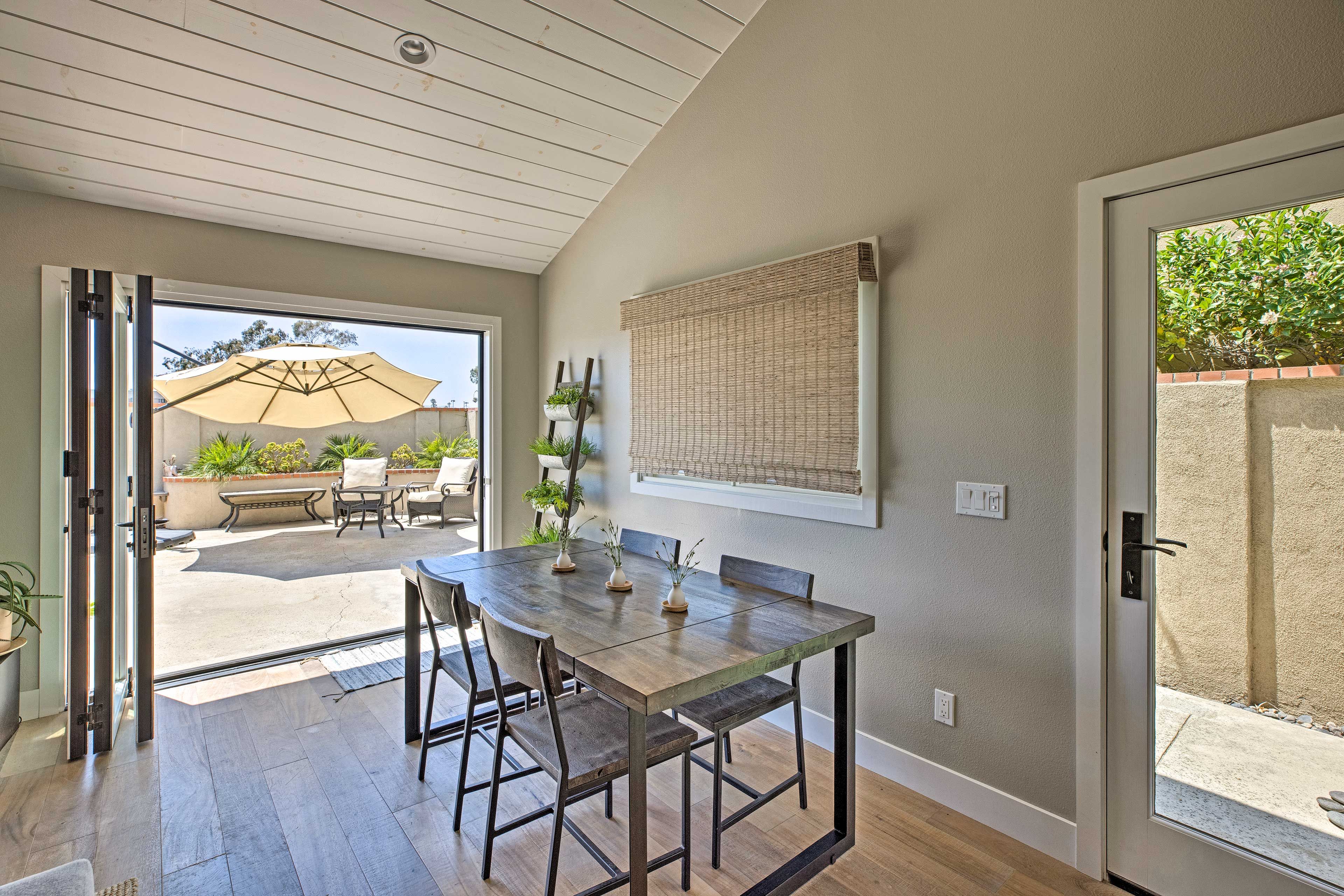 Dining Area | Free WiFi | A/C Units
