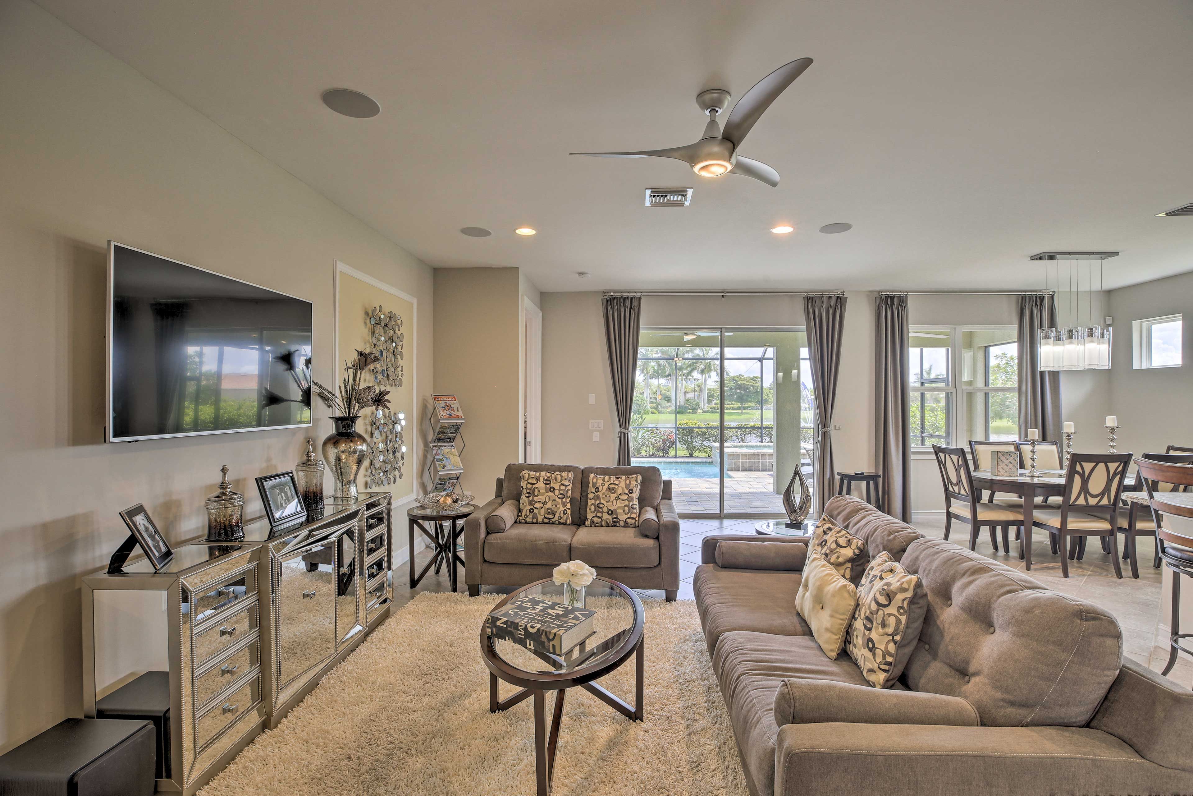 Living Room | Central Air Conditioning