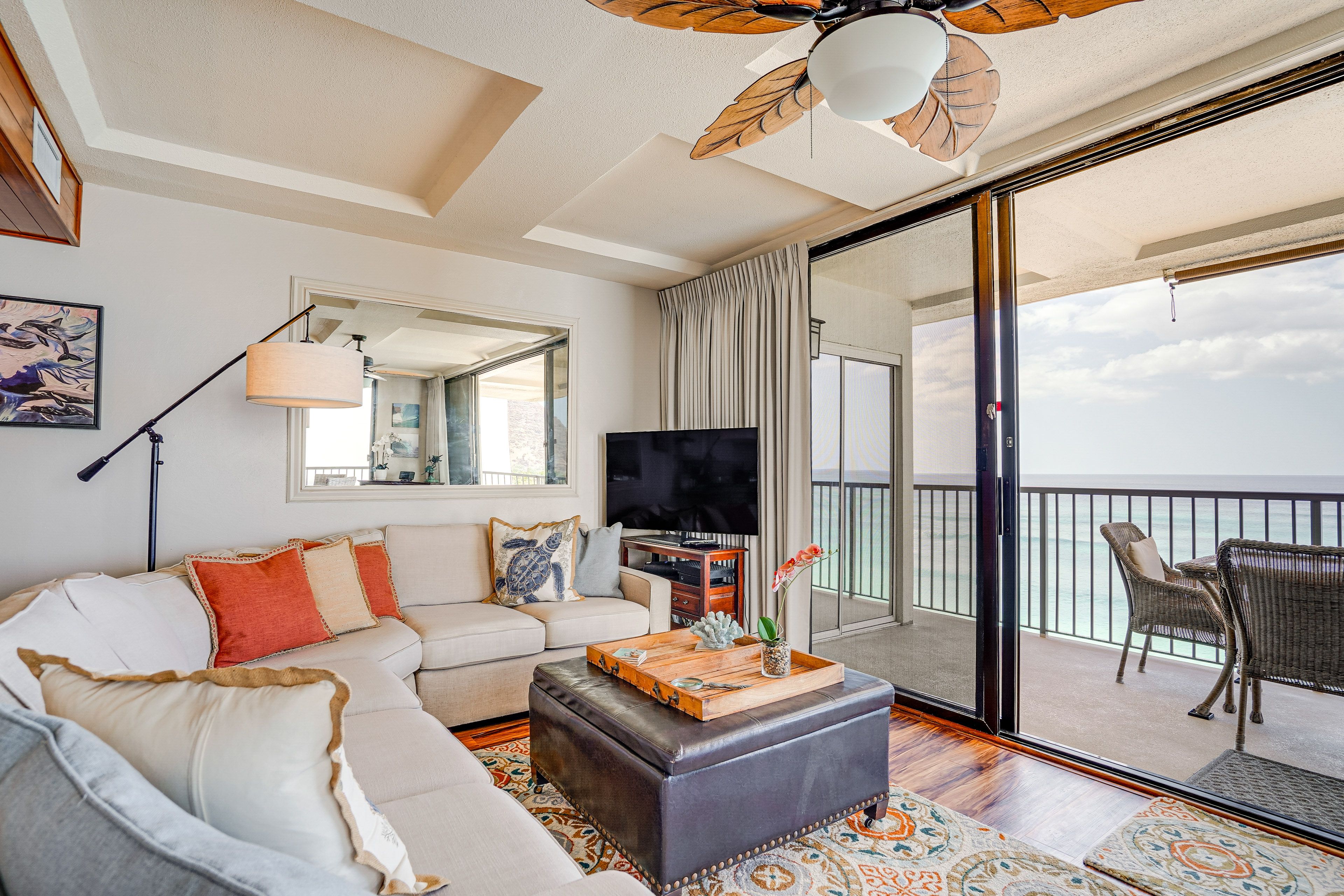 Living Room | Smart TV | Open Floor Plan | Sleeper Sofa