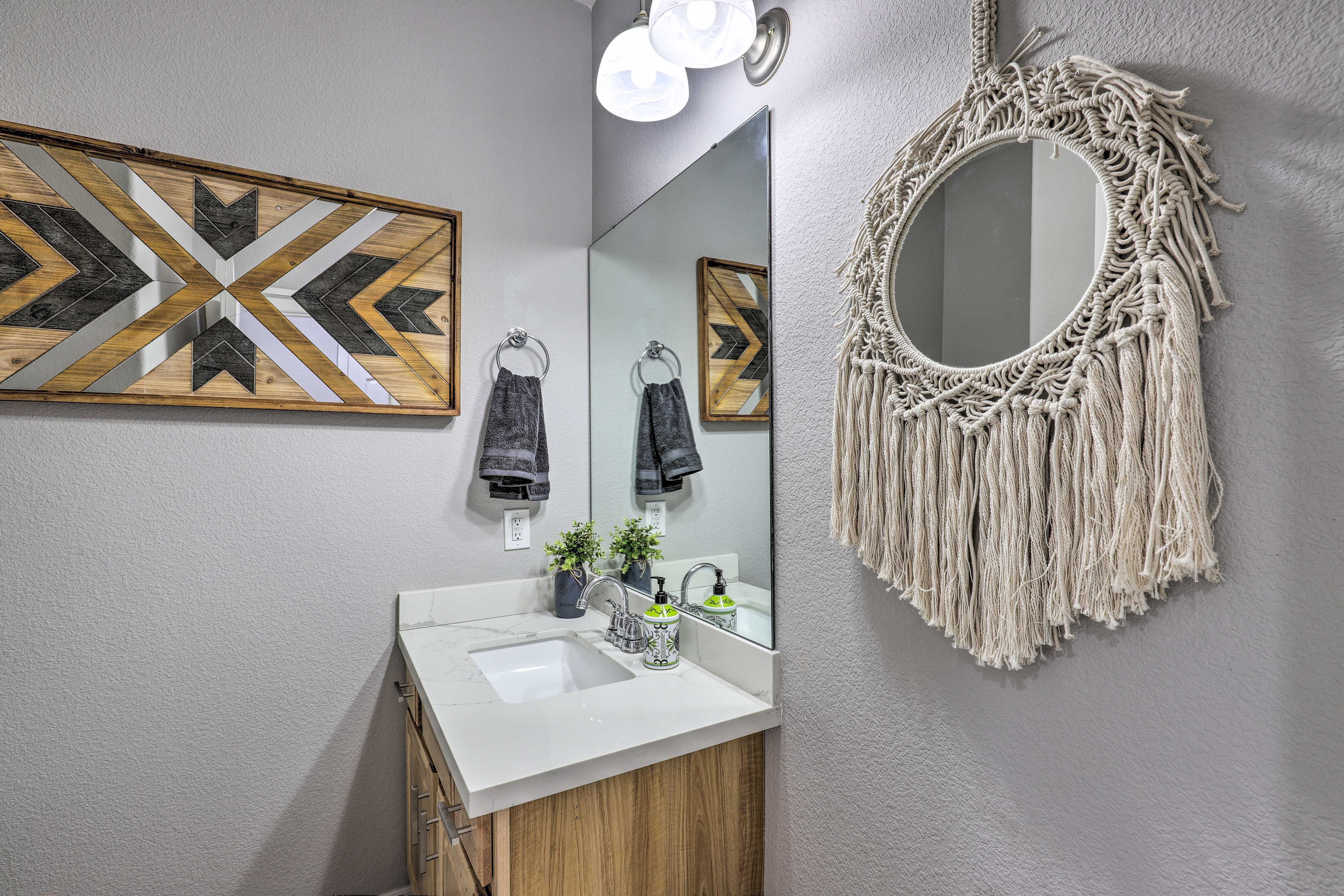 Half Bathroom | Upper Level