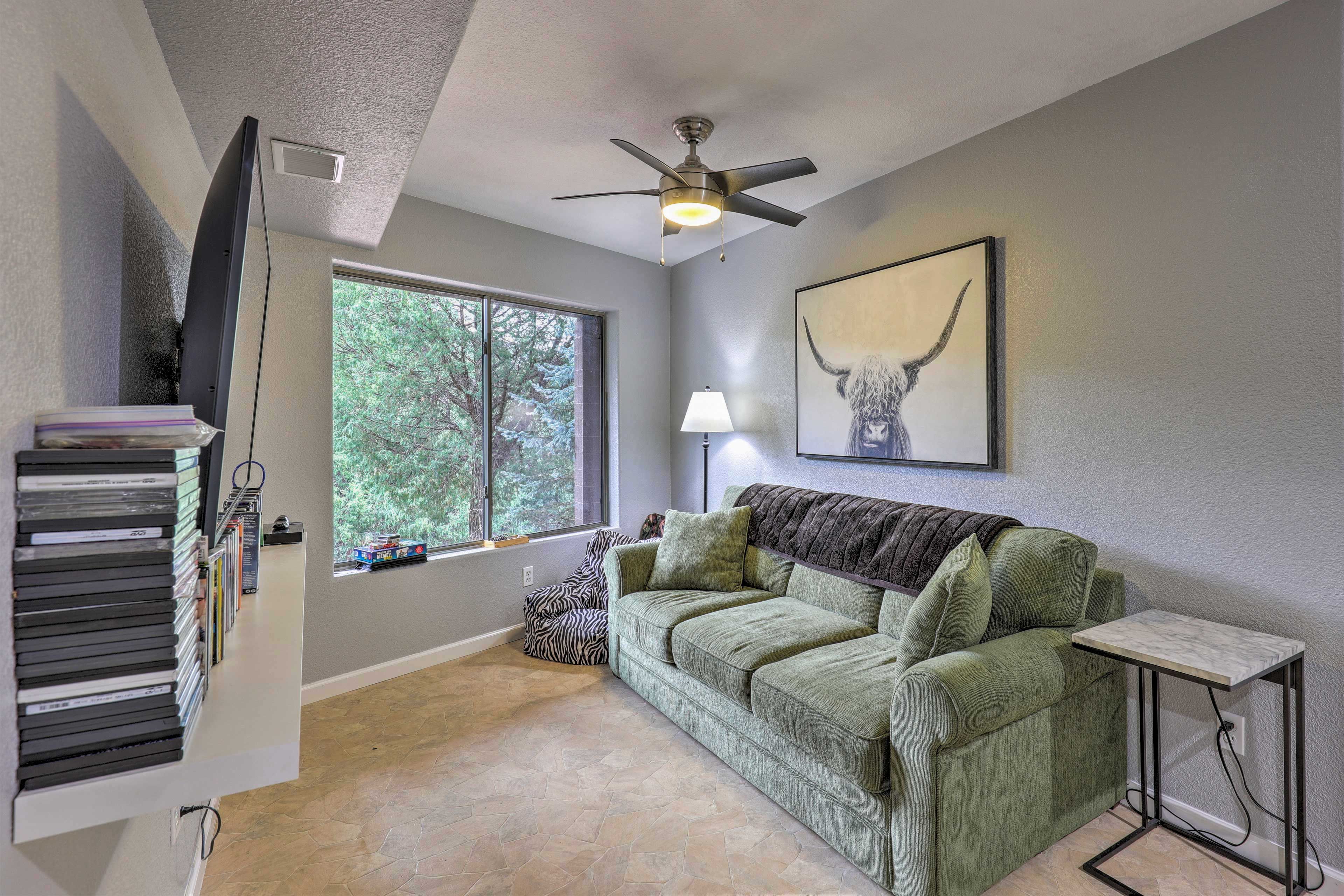 Family Room | Lower Level | Sleeper Sofa