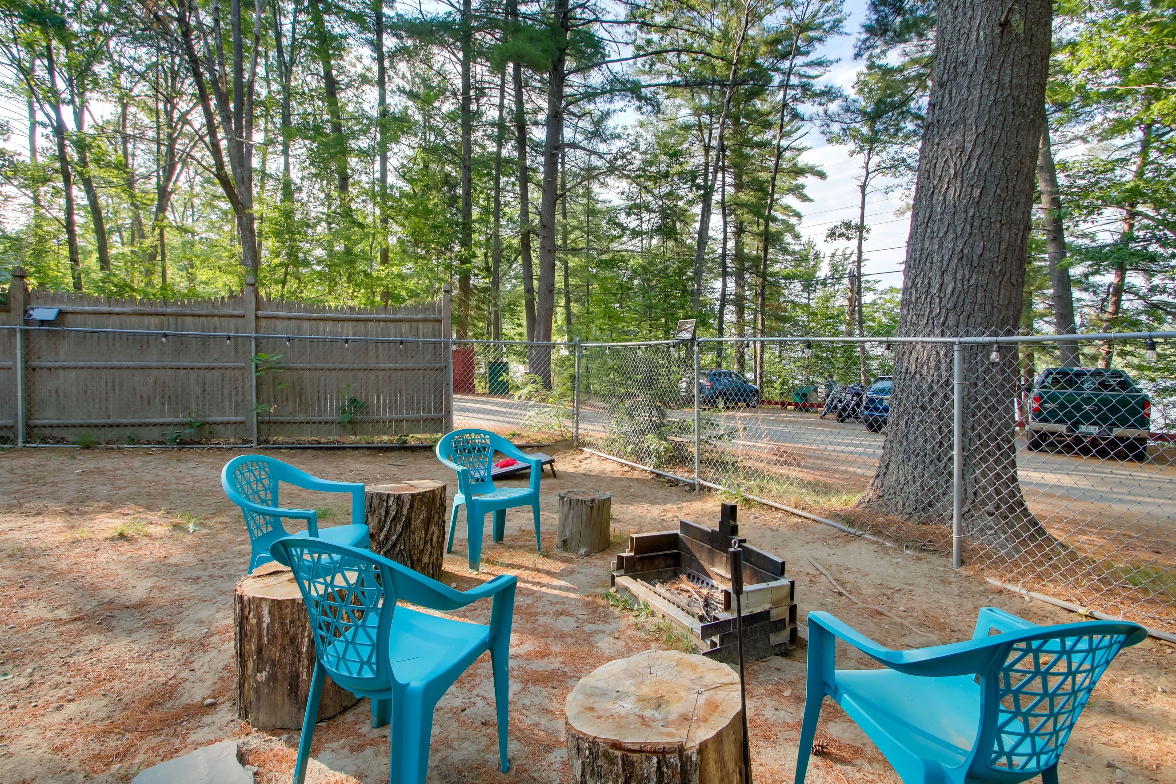 Wood-Burning Fire Pit
