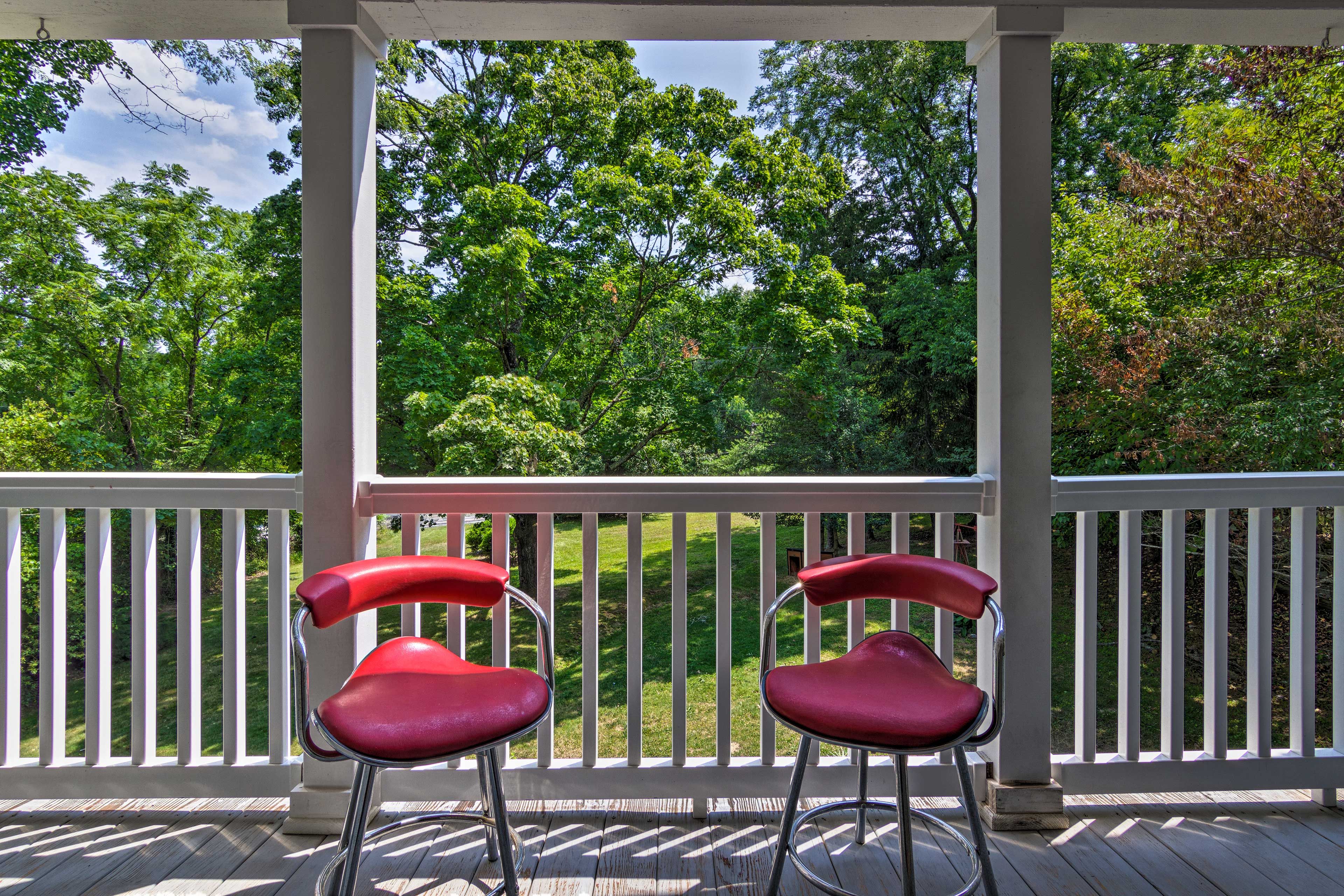 Upper Balcony | Stairs Required