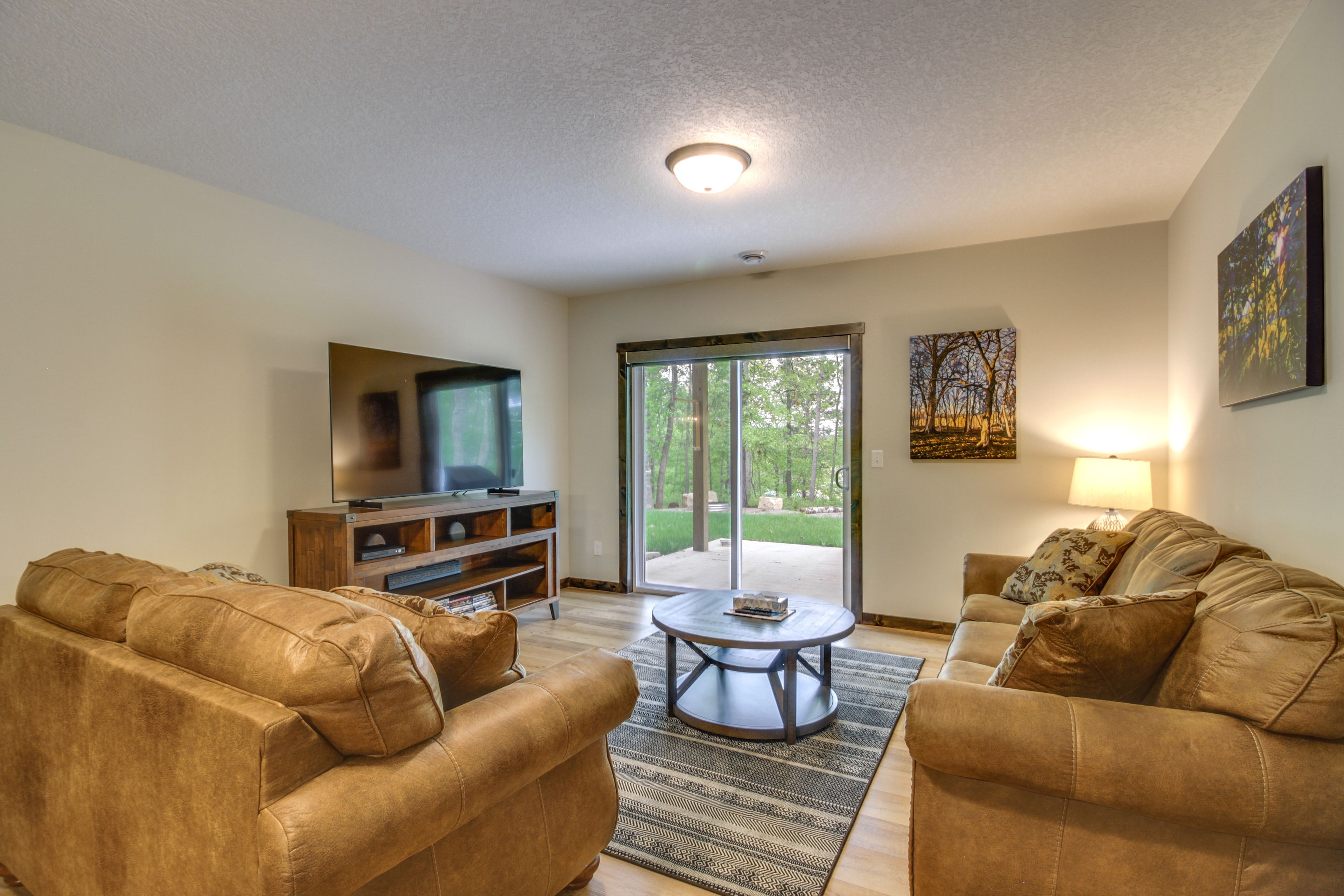 Downstairs Area | Stairs to Access | Smart TV