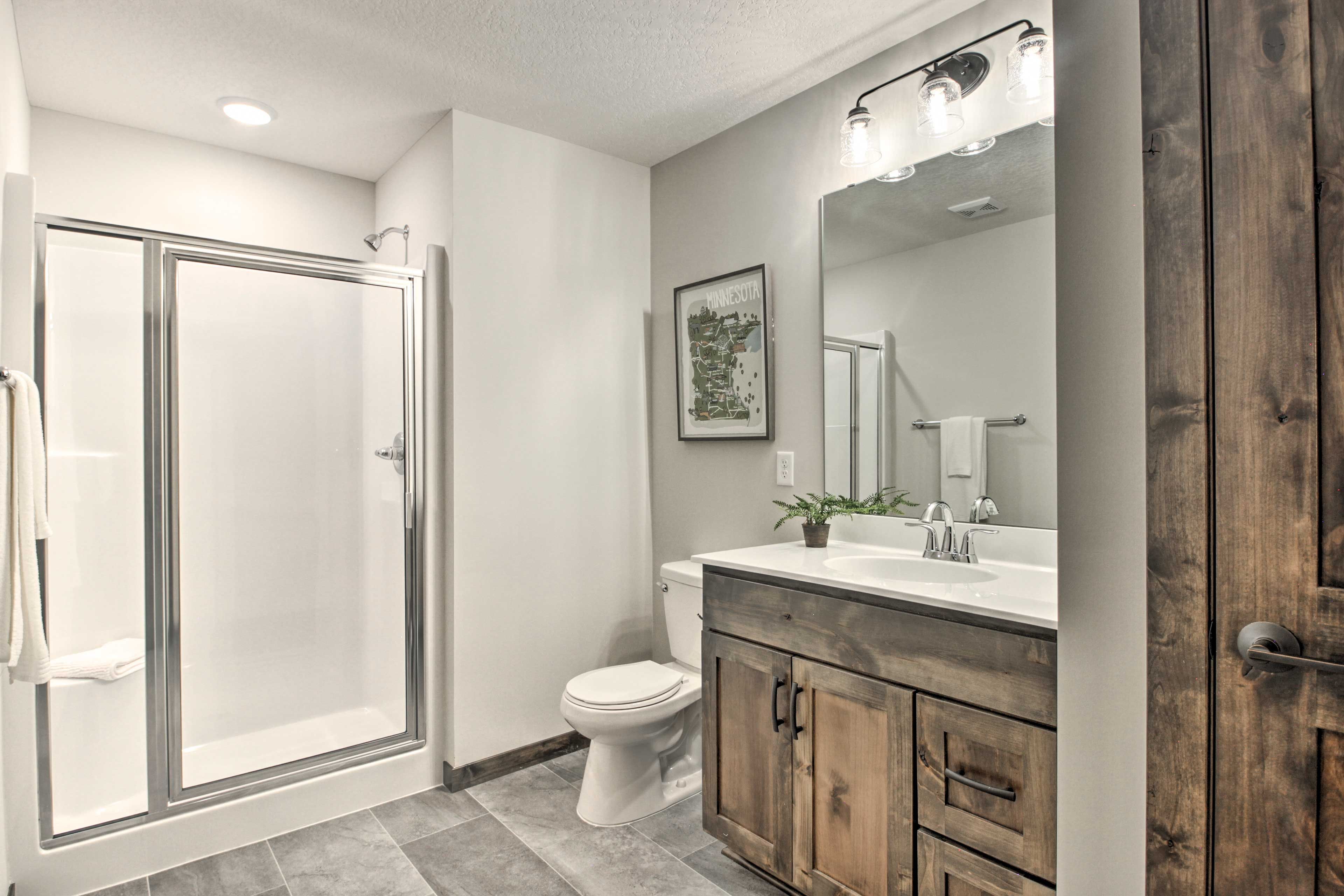 Full Bathroom | Walk-In Shower