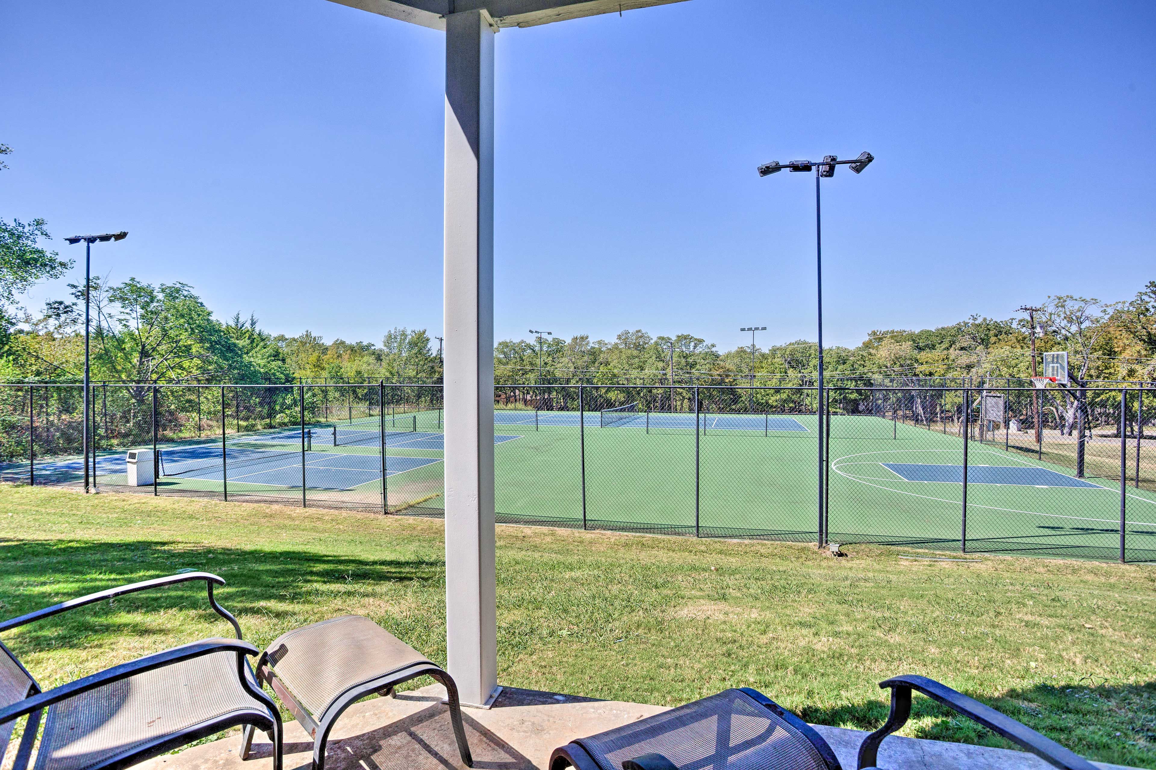 Tennis Court Views