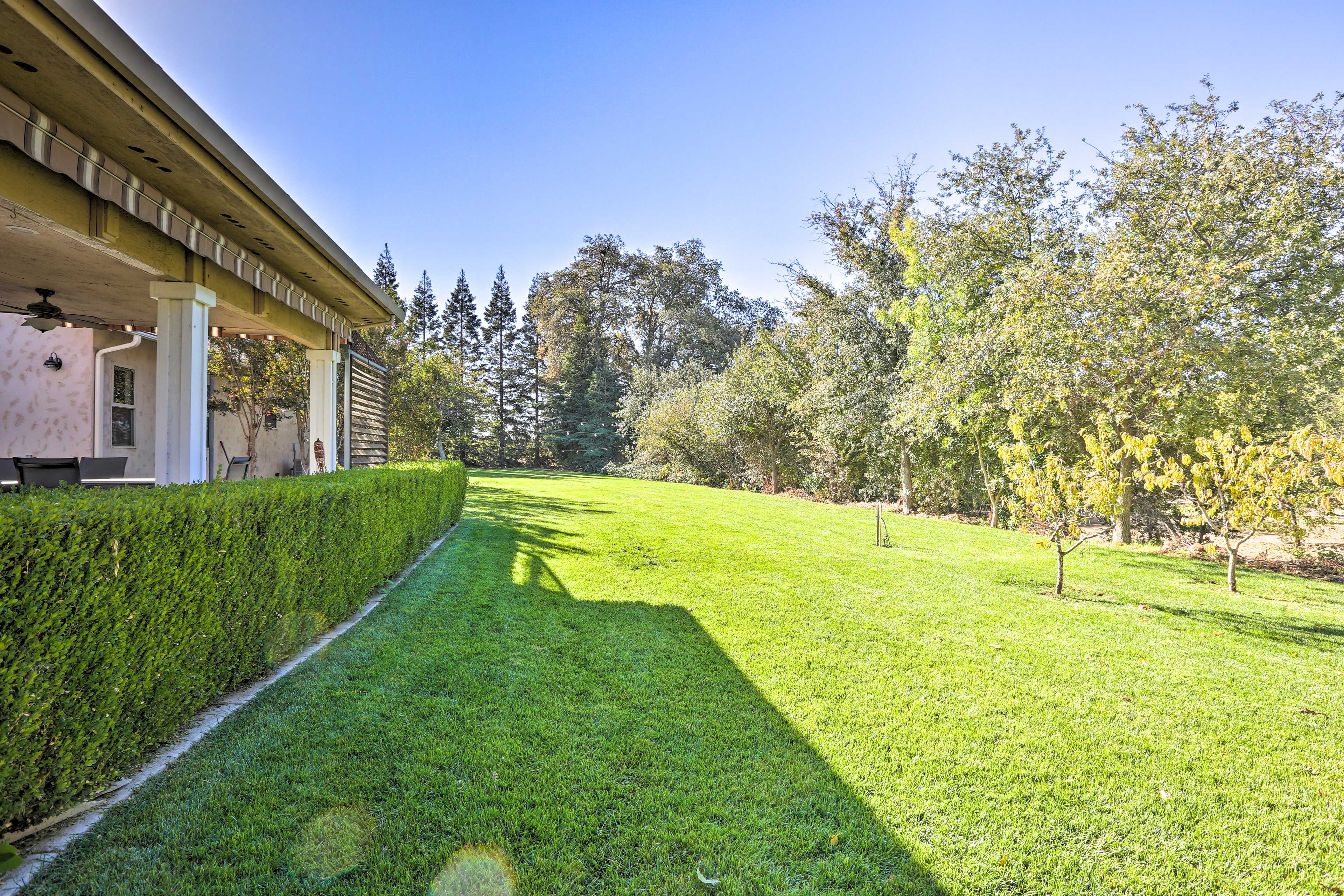 Spacious Yard | 33-Acre Walnut Ranch