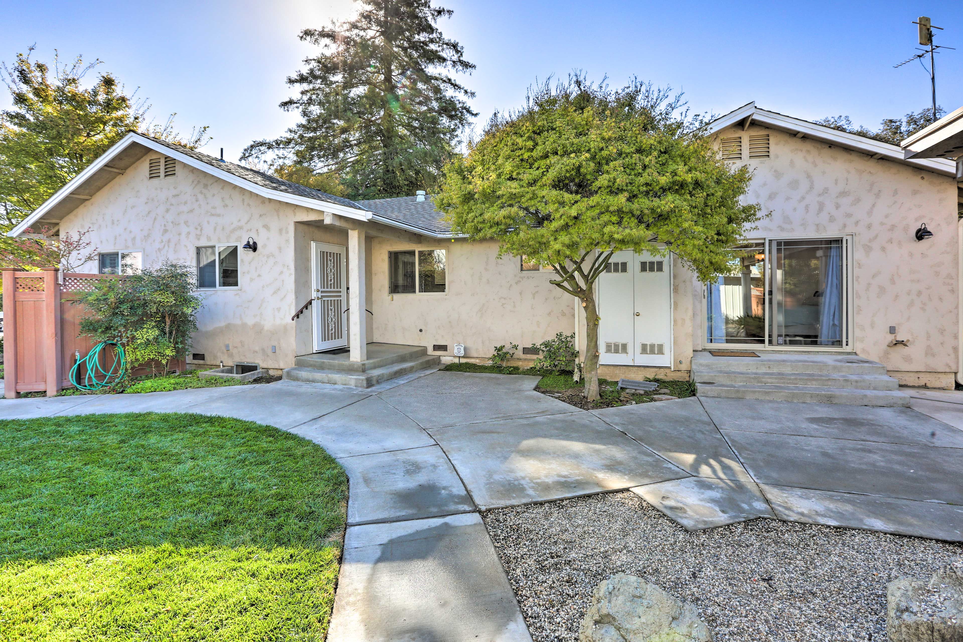 House Exterior | Steps Up to Enter