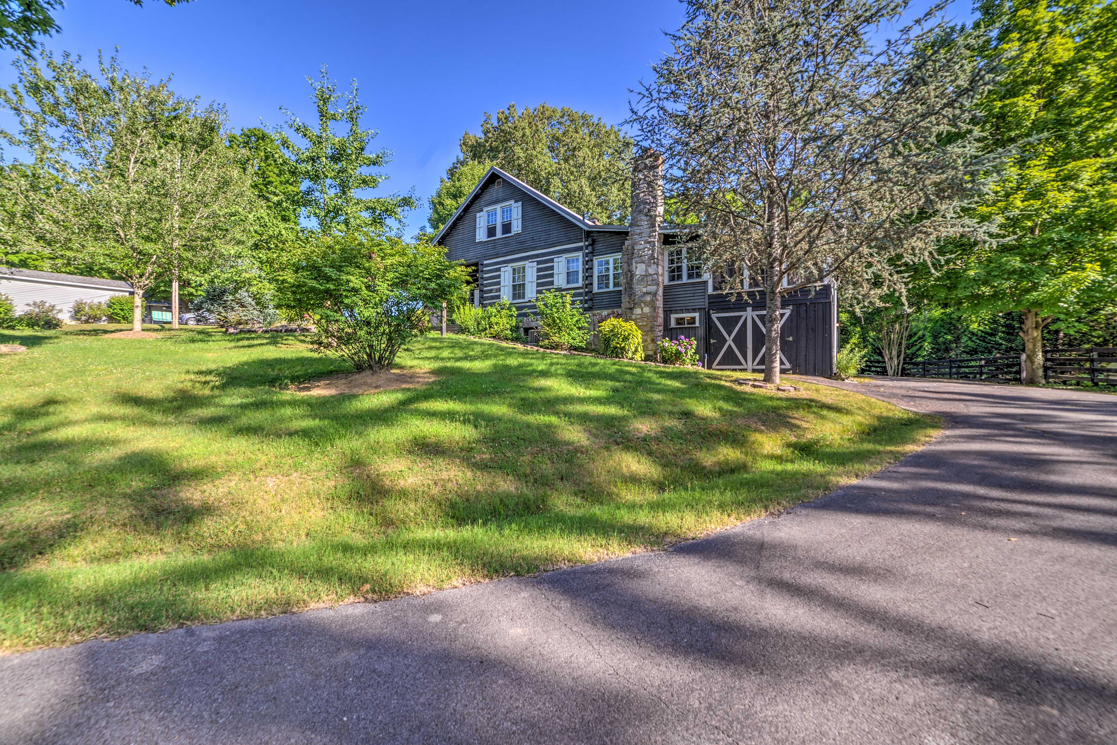 Parking | Driveway (8 Vehicles) | RV, Trailer, & Boat Parking Allowed On-Site