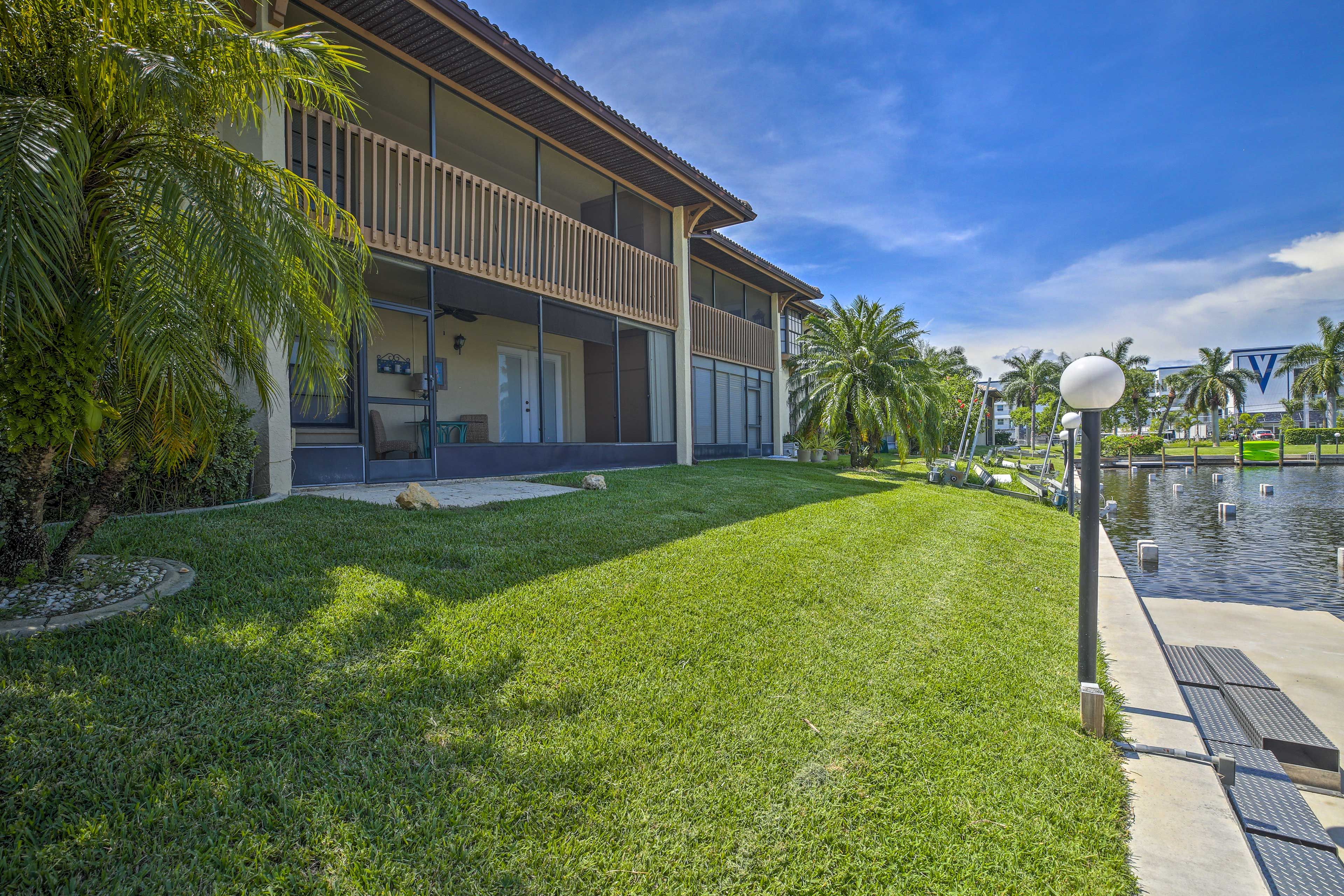 Condo Exterior | Private Dock