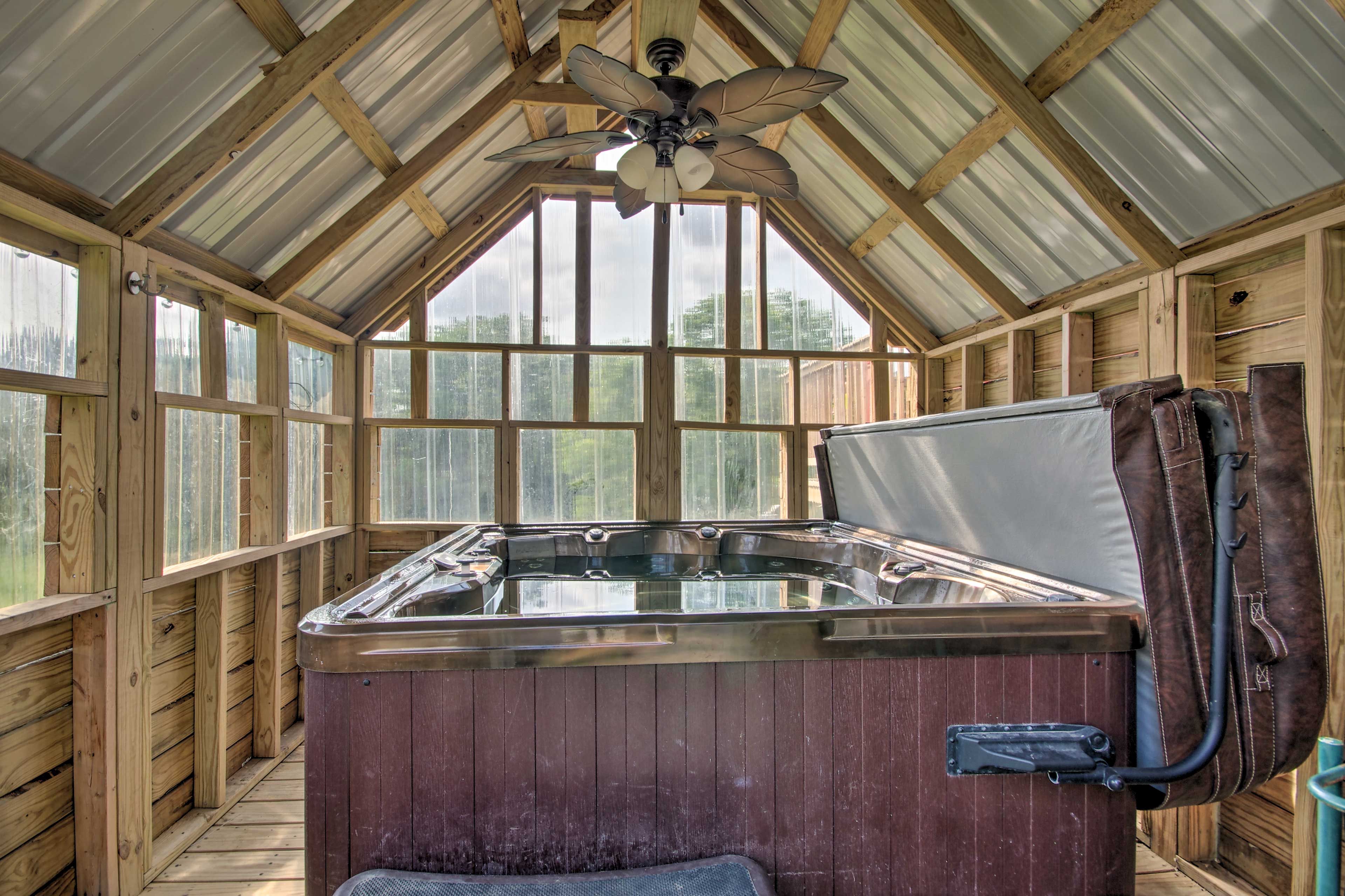 Shared Hot Tub