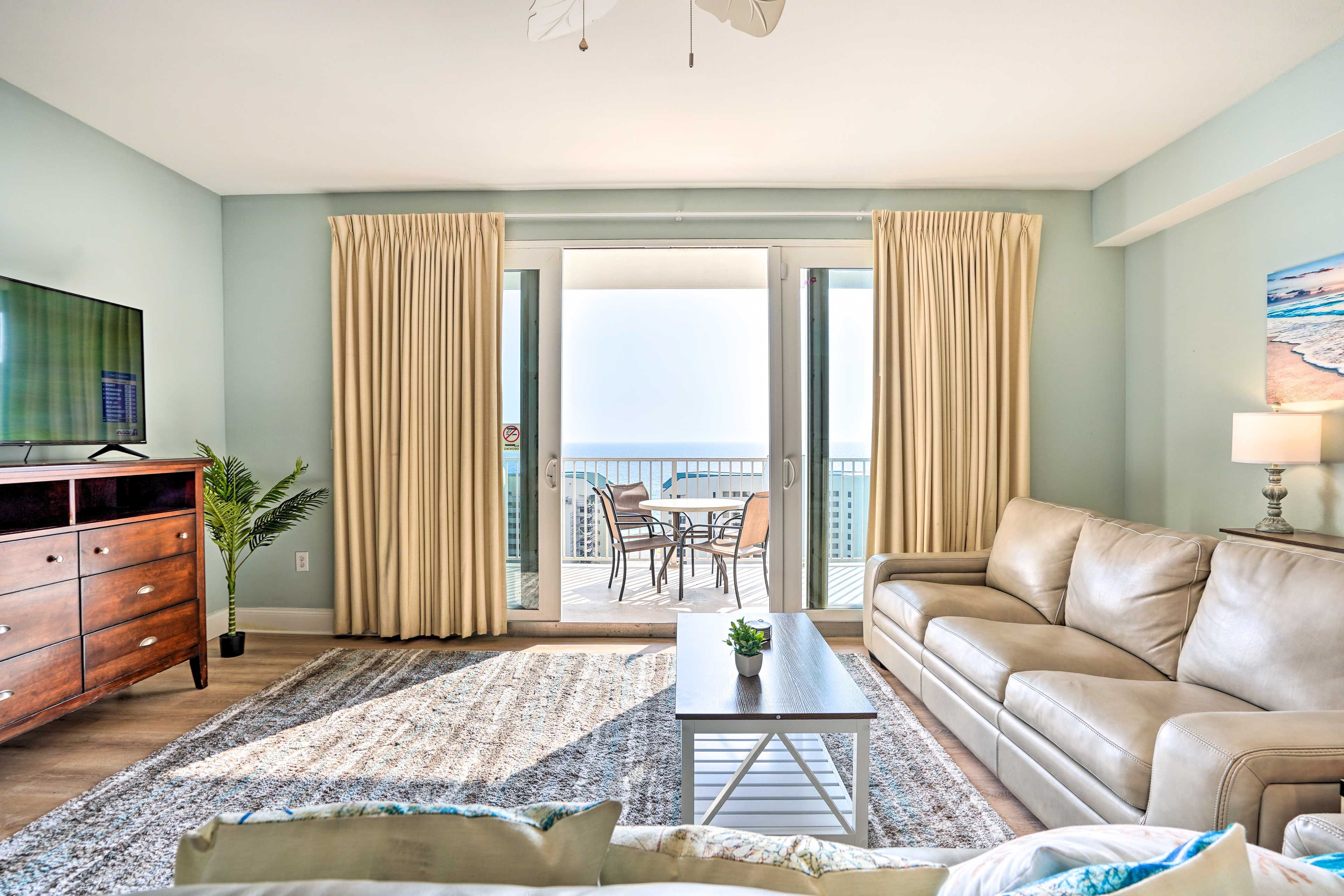 Living Room | Smart TV | Queen Sleeper Sofa