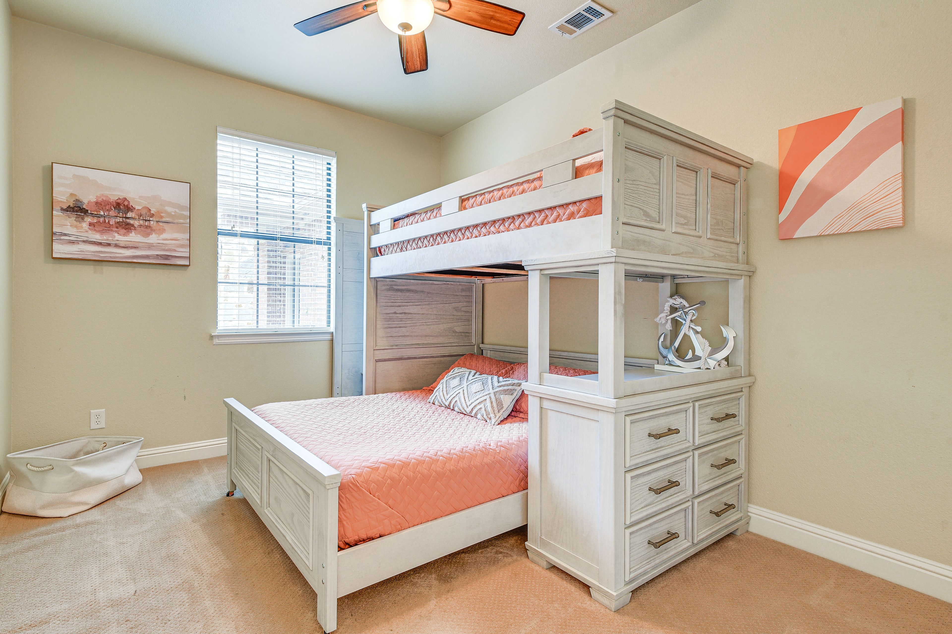 Bedroom 4 | Twin Bunk Bed | Twin Trundle