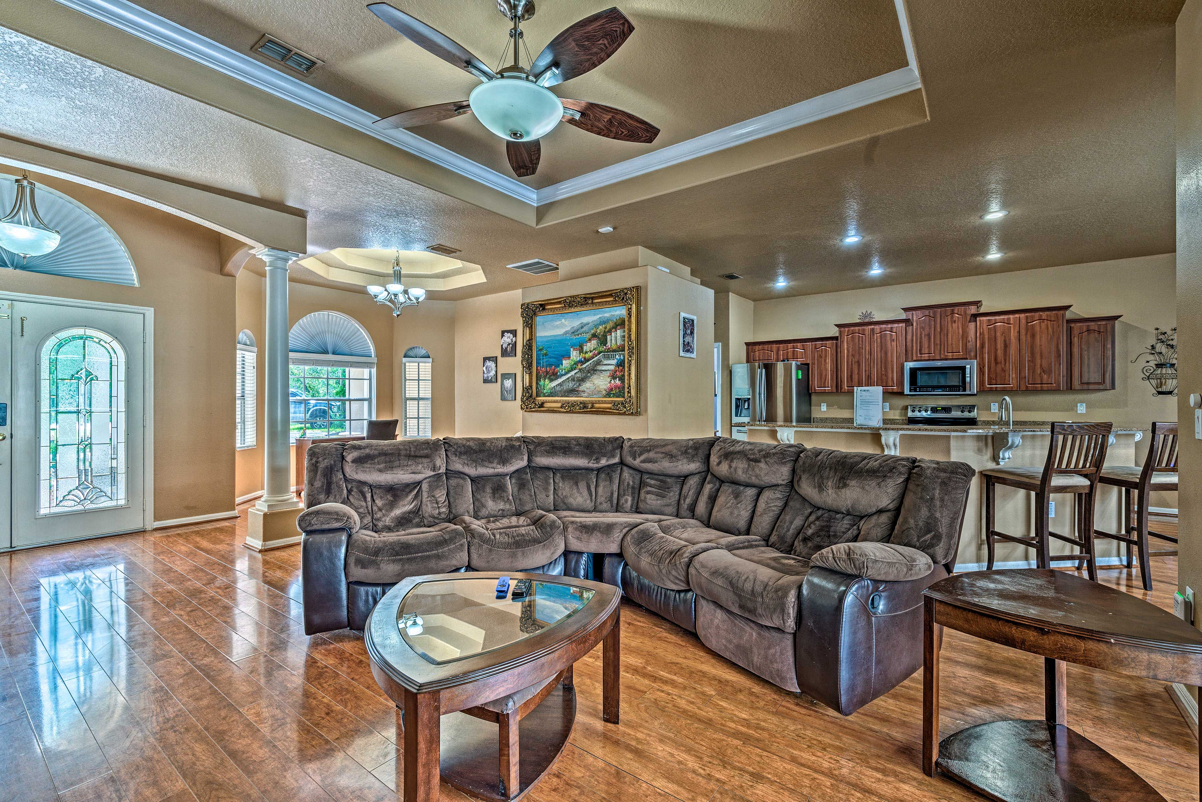 Living Room | Central Air Conditioning | Air Purifying HVAC