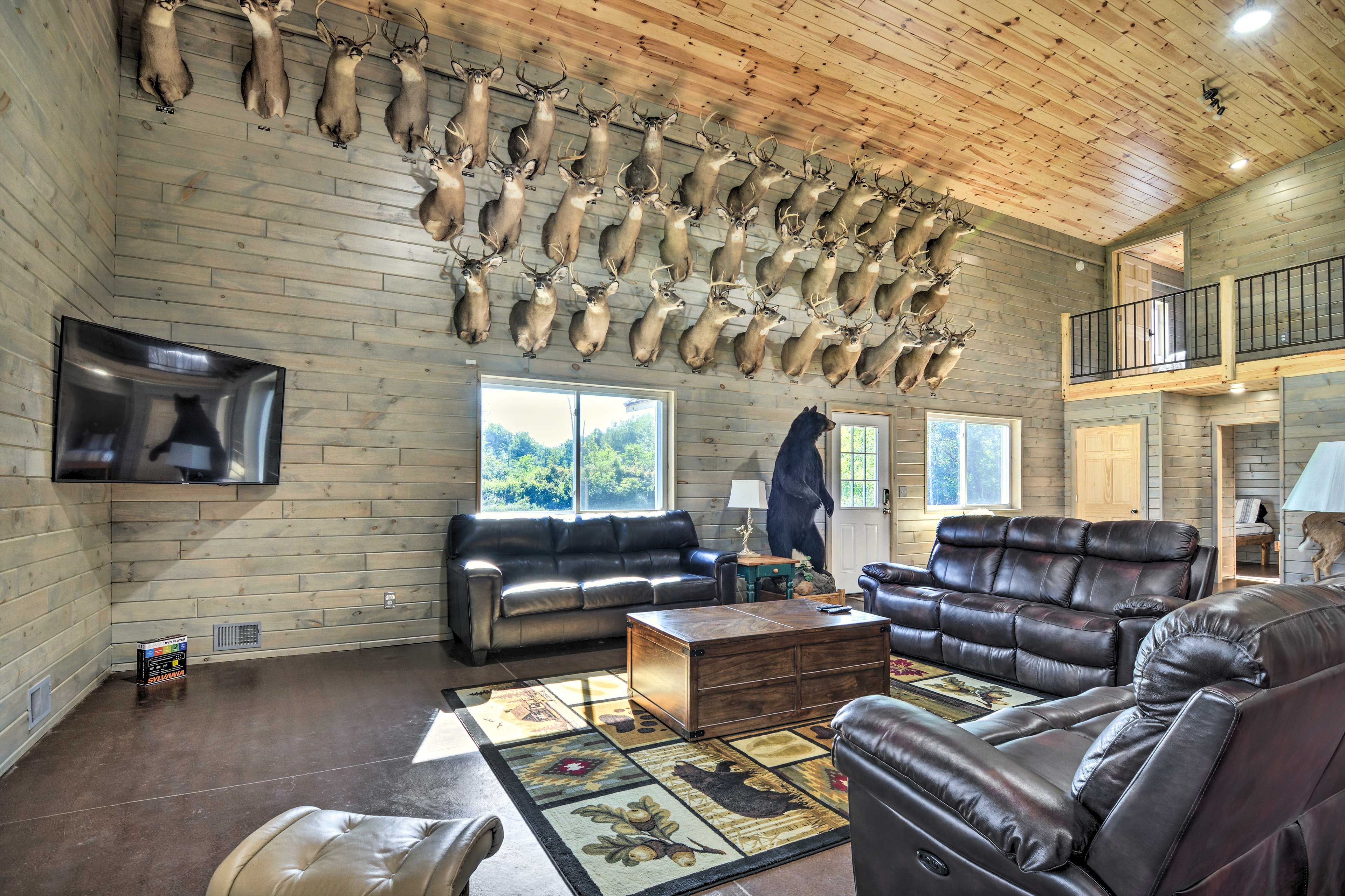 Living Area | Cable Access | Books
