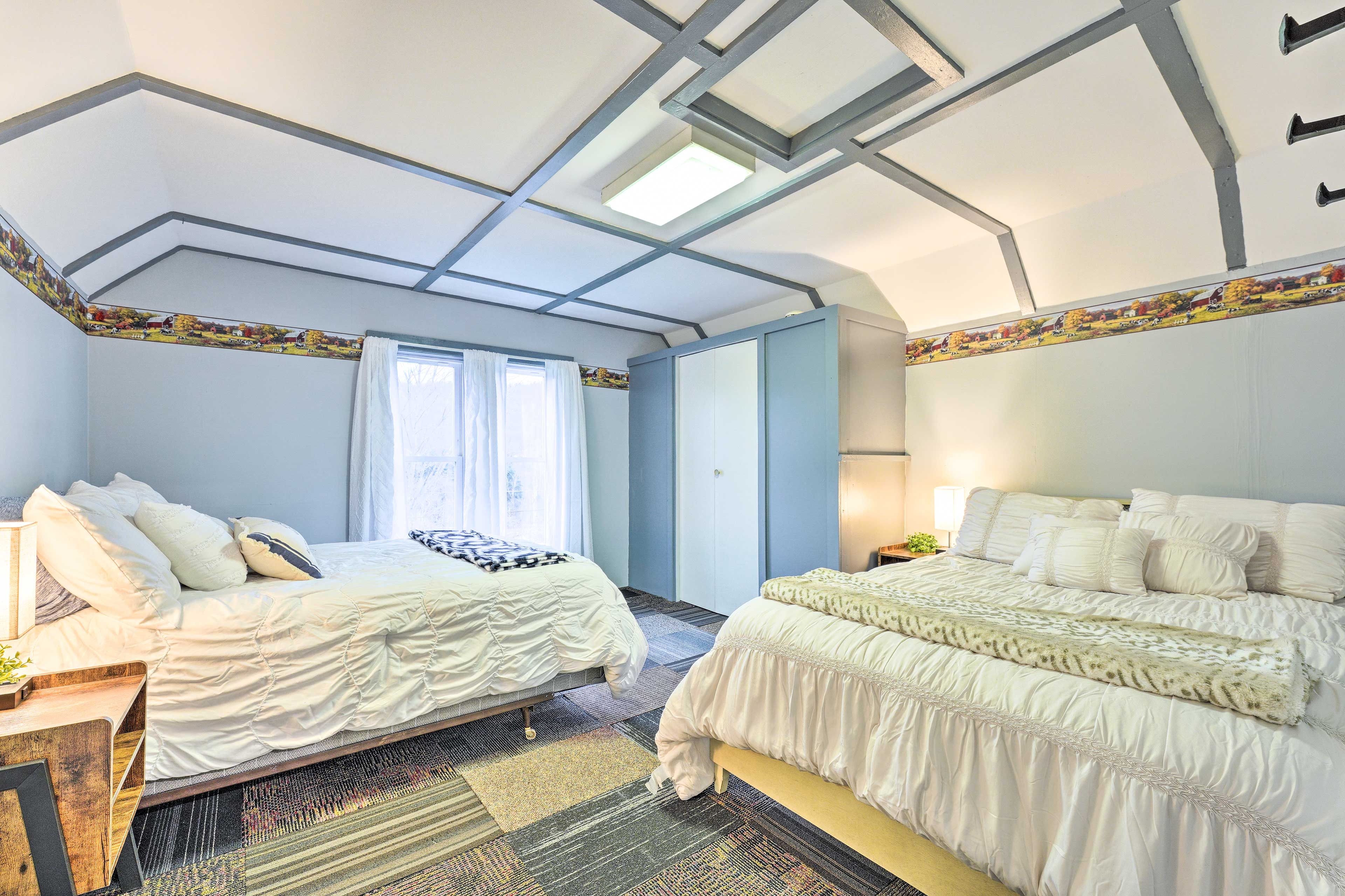 Bedroom 5 | 2 Full Beds | 2nd Floor