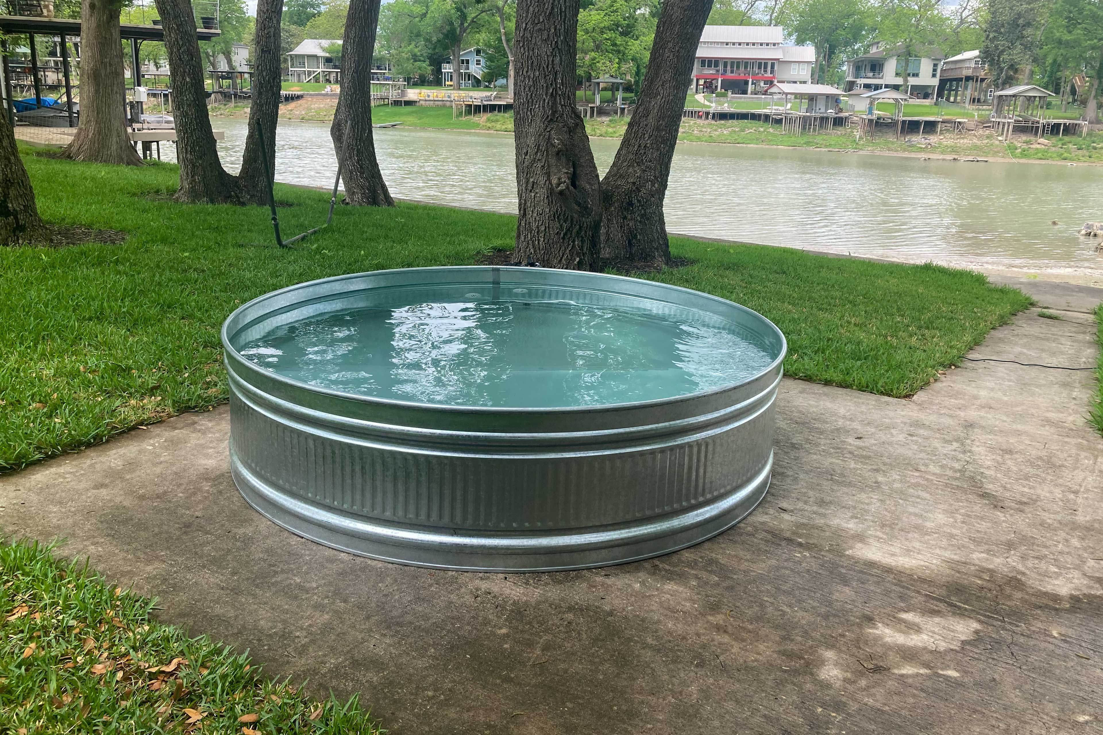 Seasonal Stock Tank 'Cowboy' Pool (May-October)