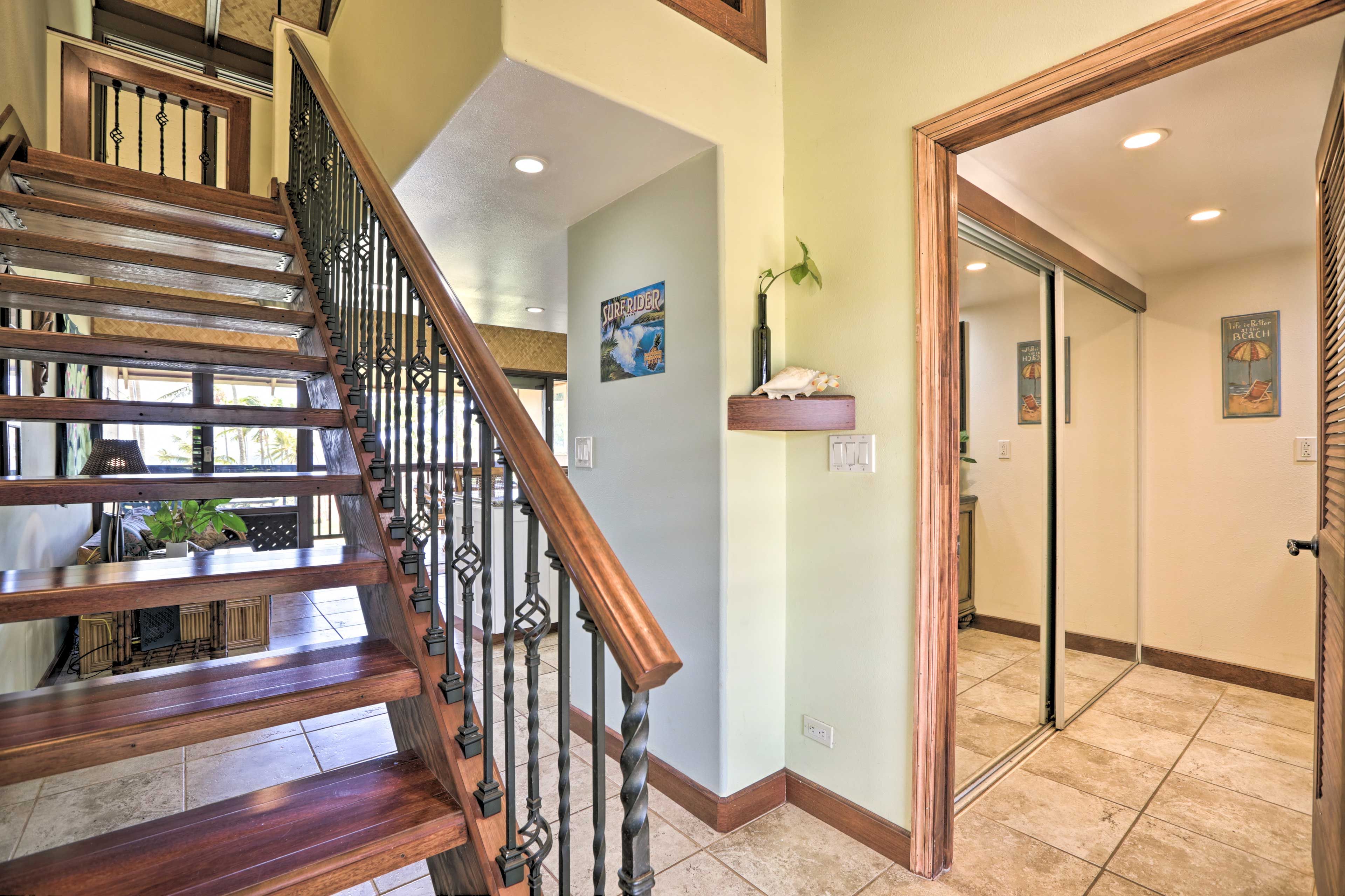 Hallway | Stairs Required for Bedroom Access