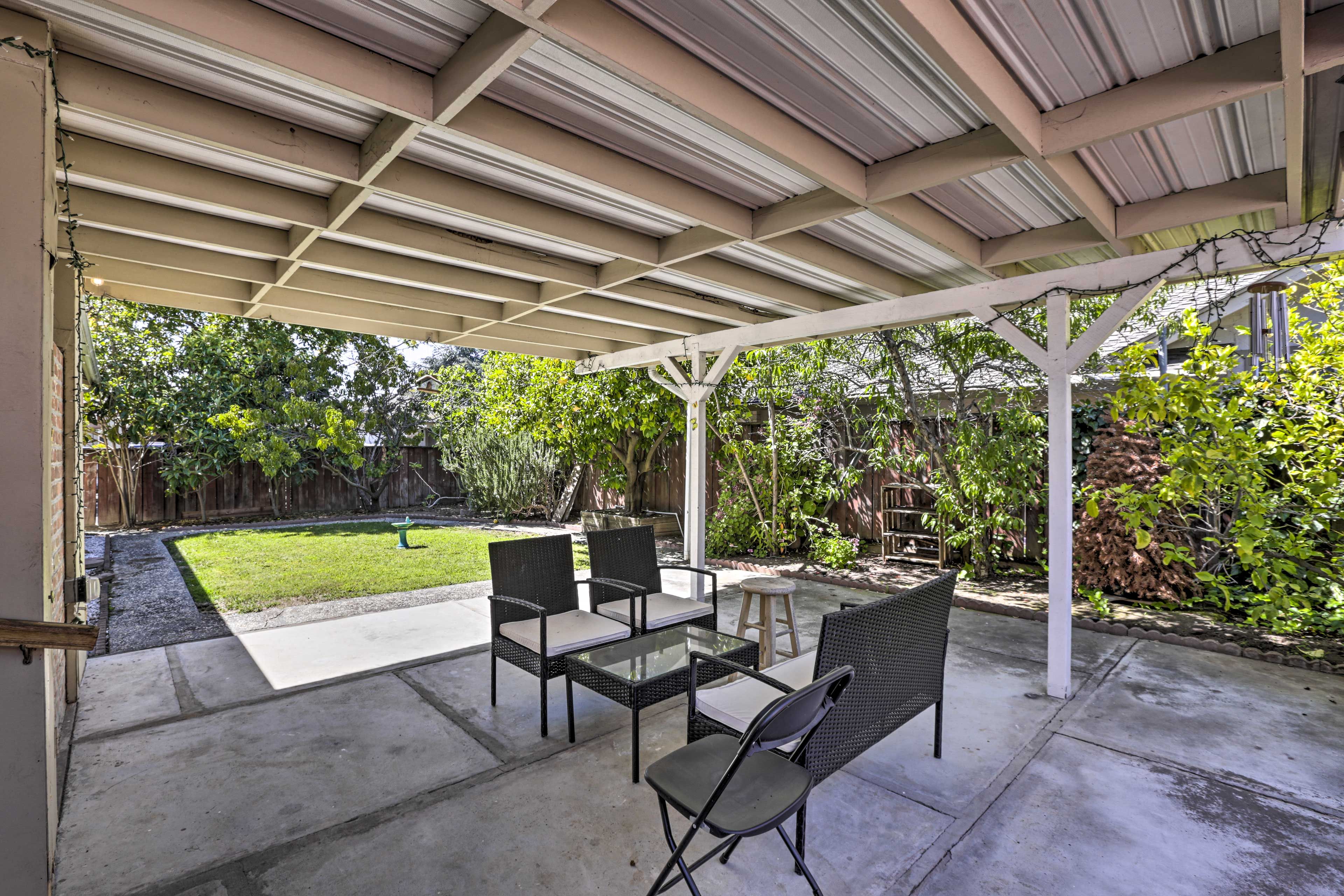 Covered Patio | Fenced Yard