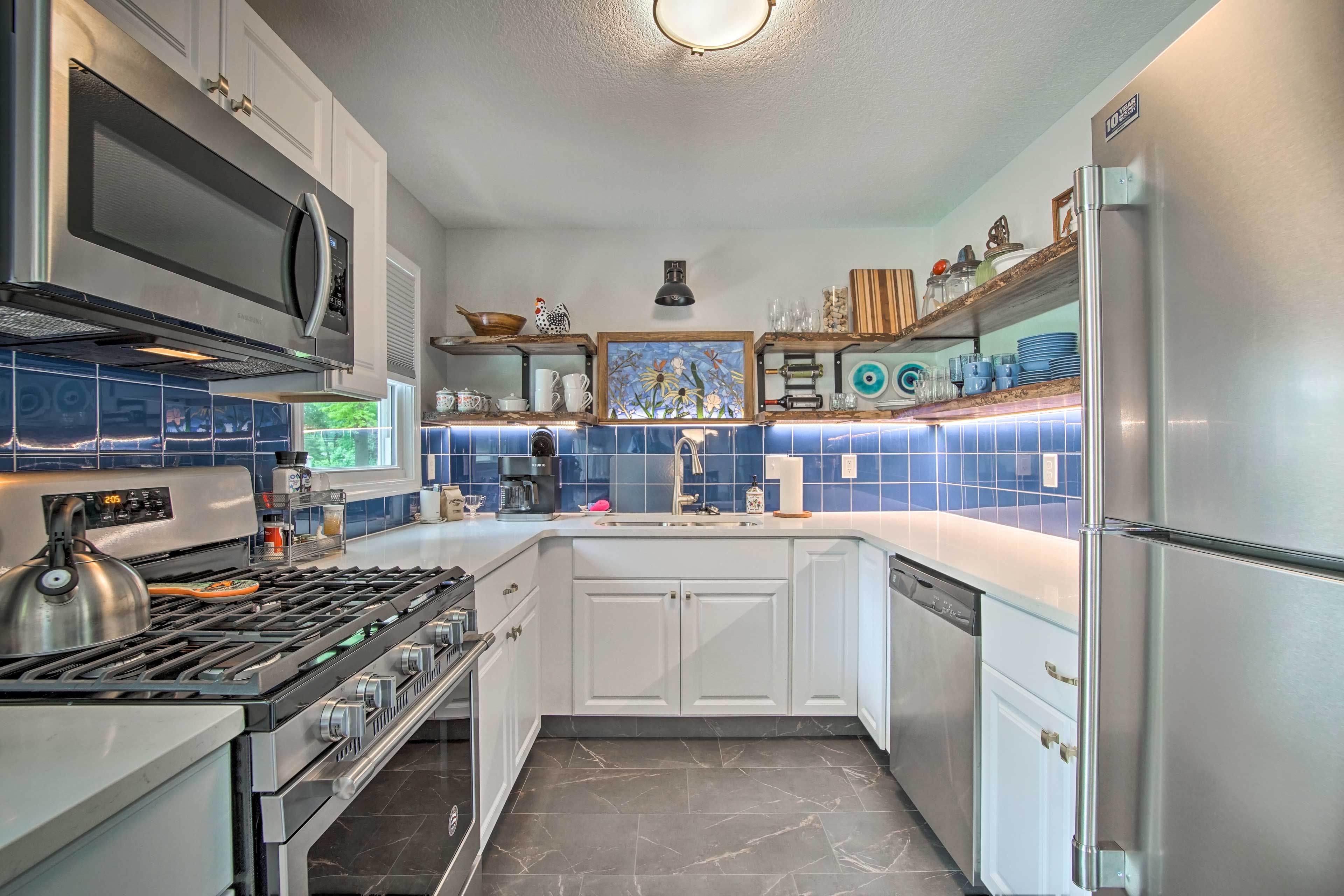 Fully Equipped Kitchen | 1st Floor | Cooking Basics
