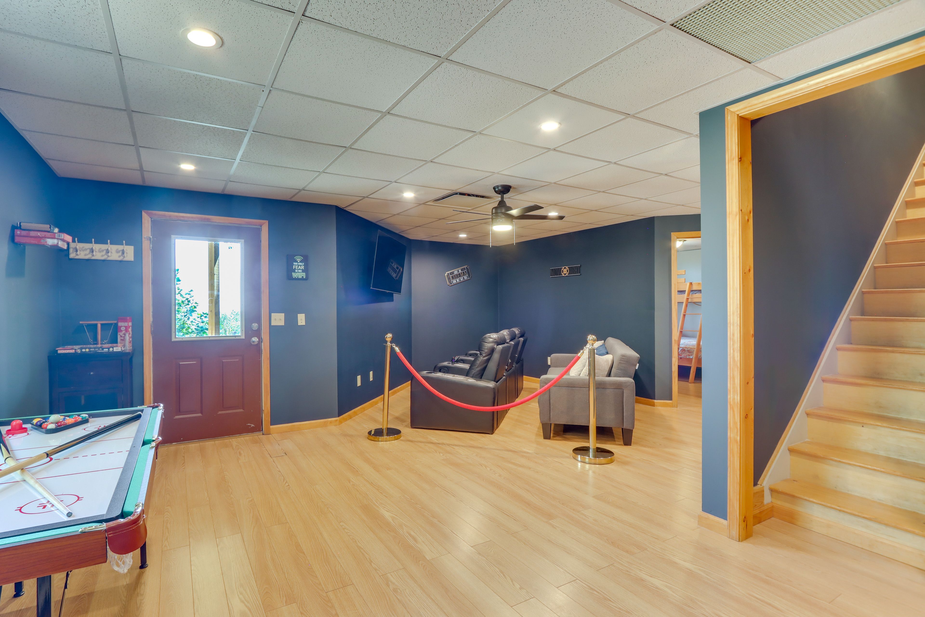 Basement | Sleeper Sofa | Arcade Games